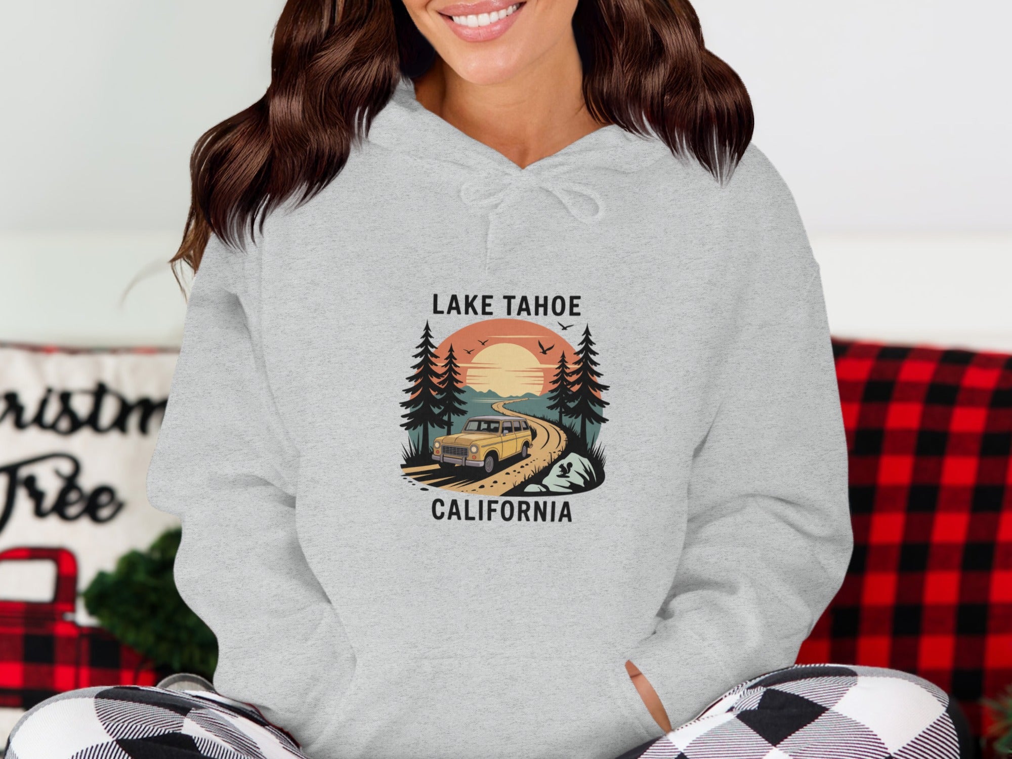 Lake Tahoe California Hoodie For Outdoor Enthusiasts