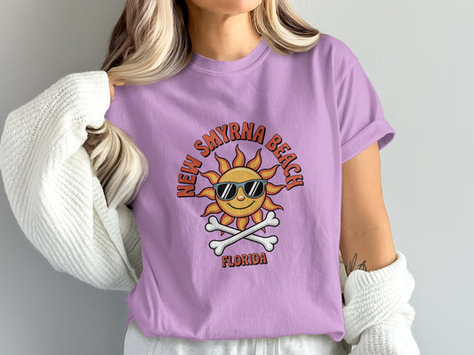 New Smyrna Beach Florida Sun Graphic T-shirt product