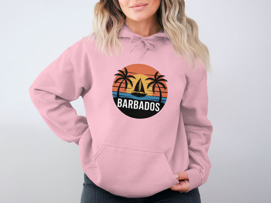 Barbados Sailing Sunset Hoodie product