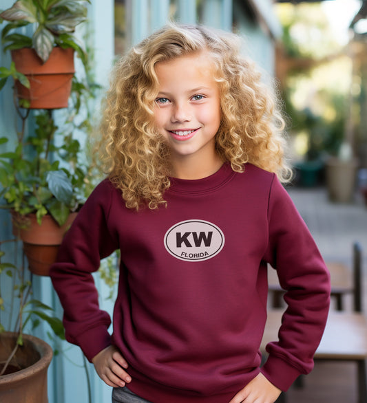 KW Florida Stylish Maroon Long Sleeve Sweatshirt product