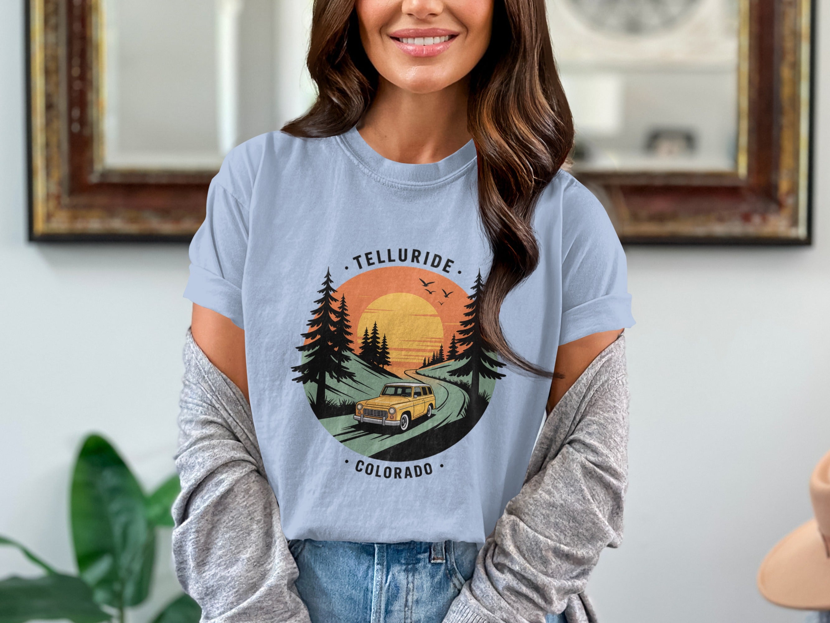 Telluride Colorado Scenic Adventure Graphic T-Shirt product