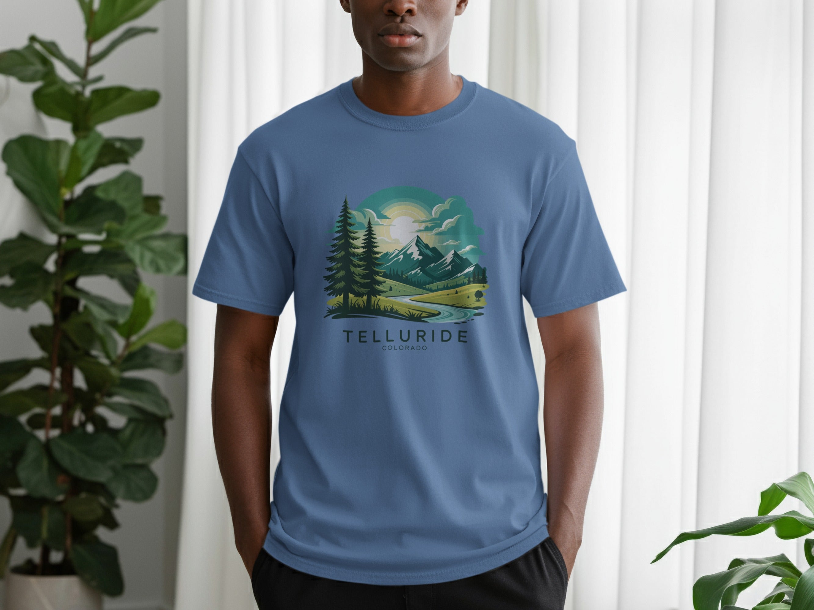 Telluride Colorado Scenic Landscape T-Shirt