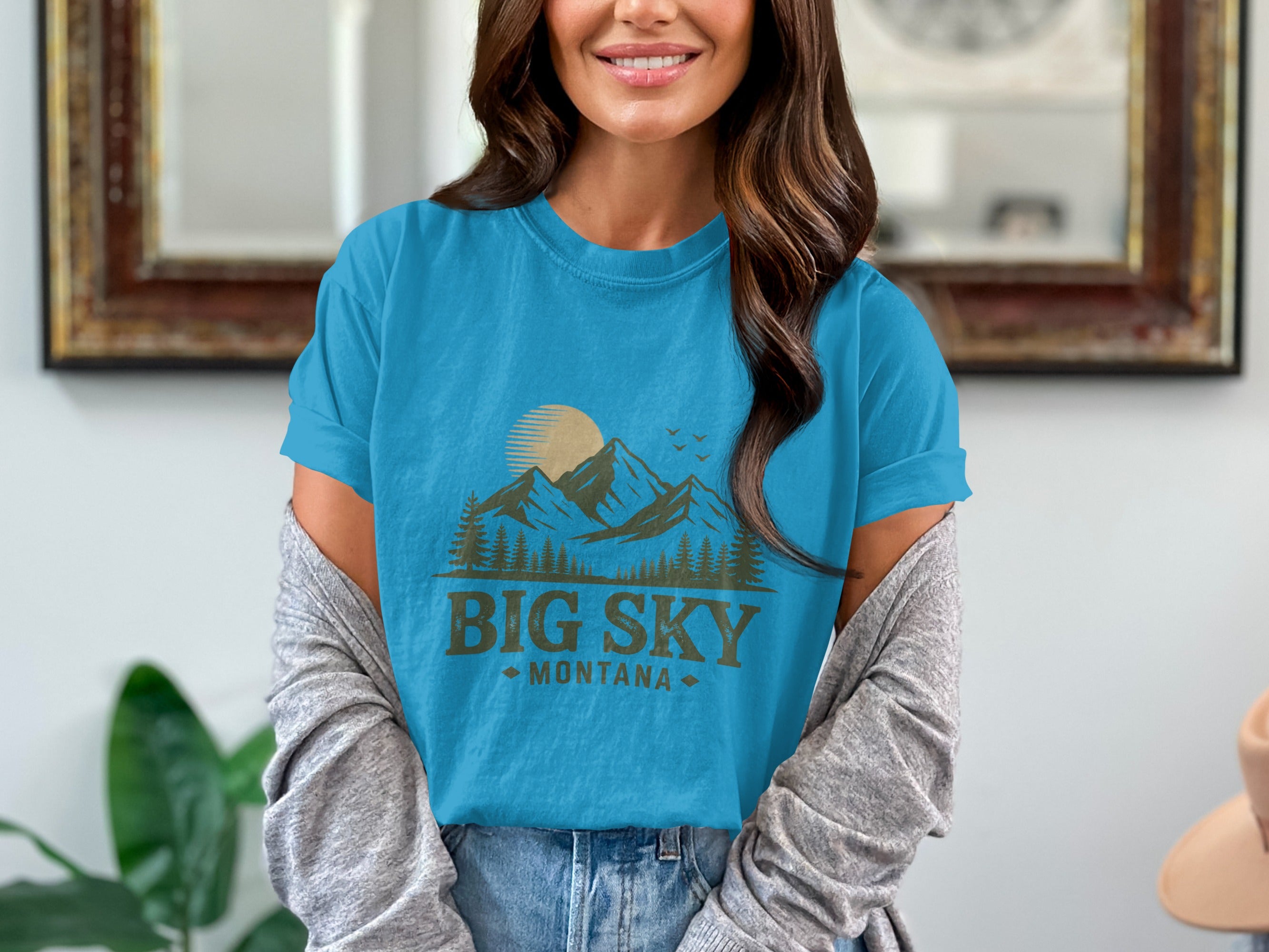 Big Sky Montana Graphic Tee Shirt product