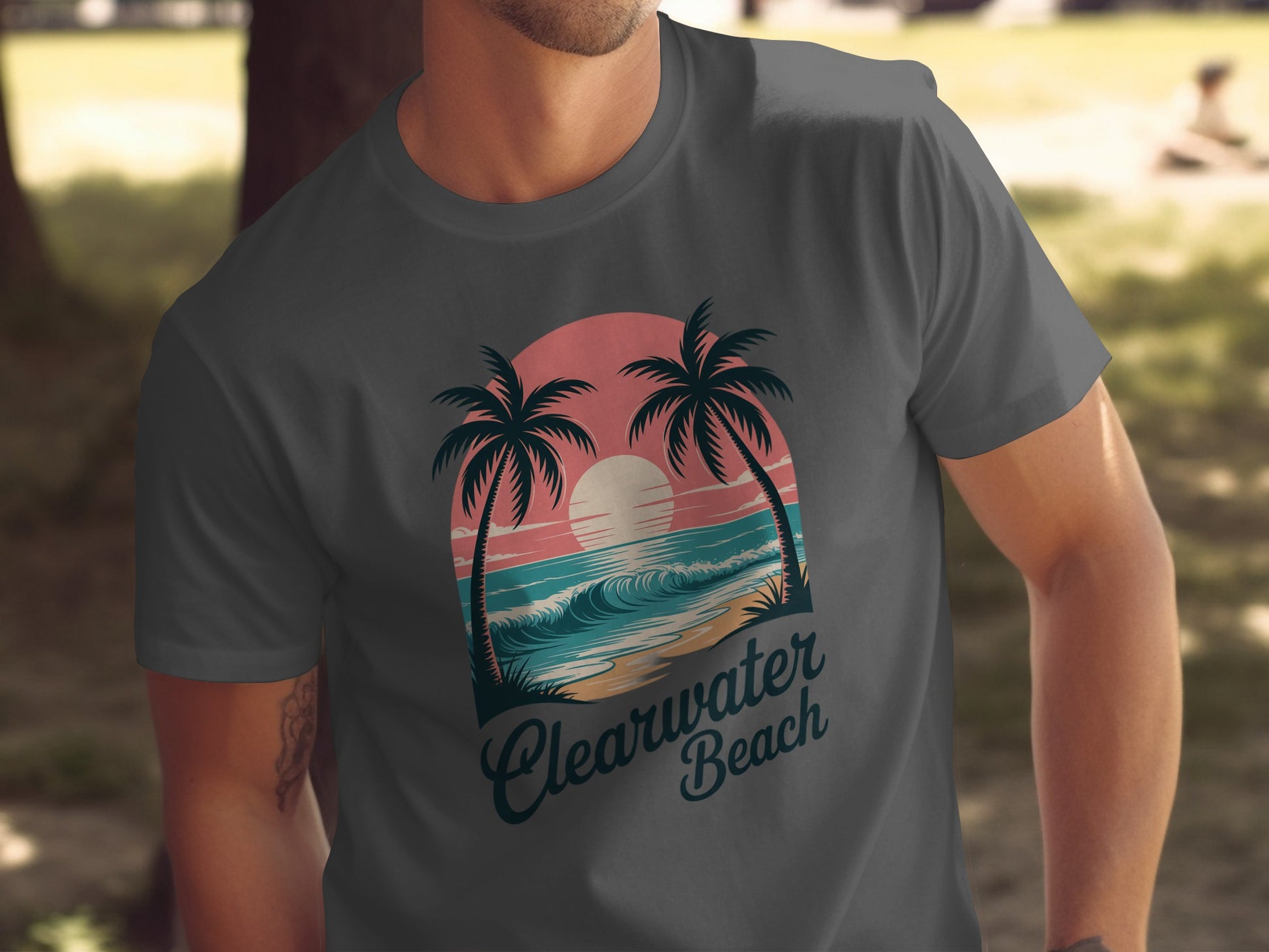 Clearwater Beach Graphic Print T-Shirt product