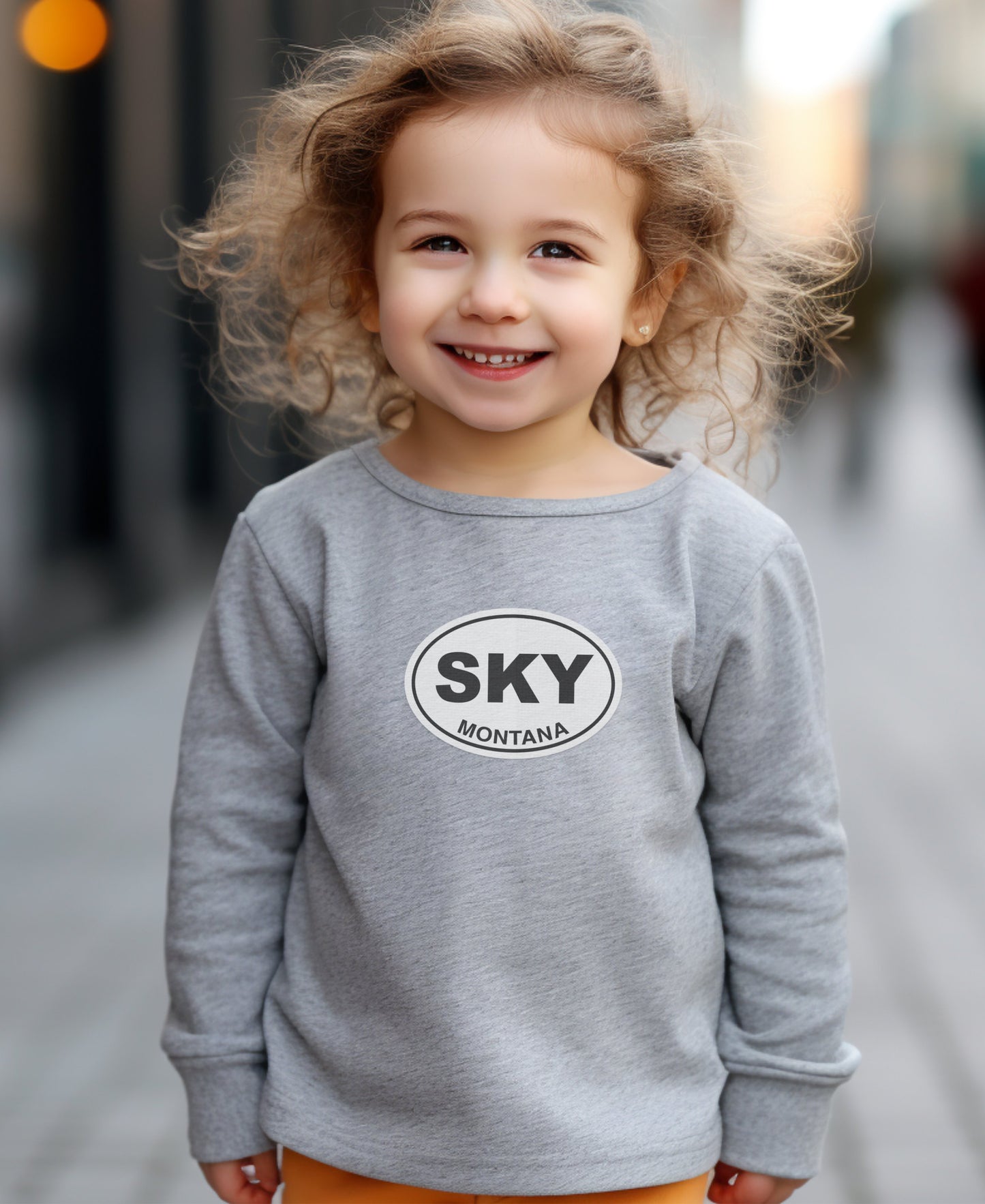 SKY Montana Graphic Kids Sweater product