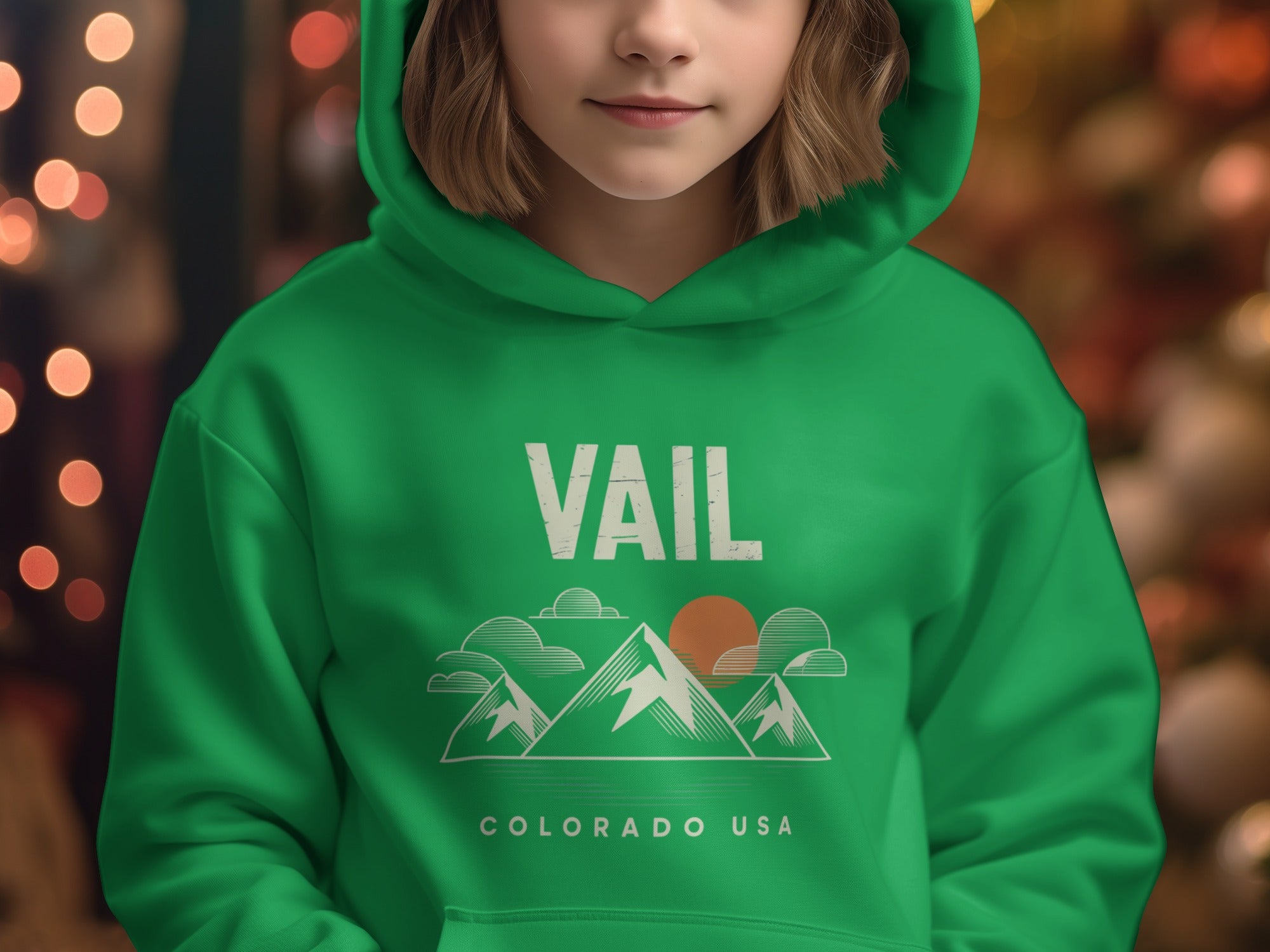 Vail Colorado USA Graphic Hoodie Product