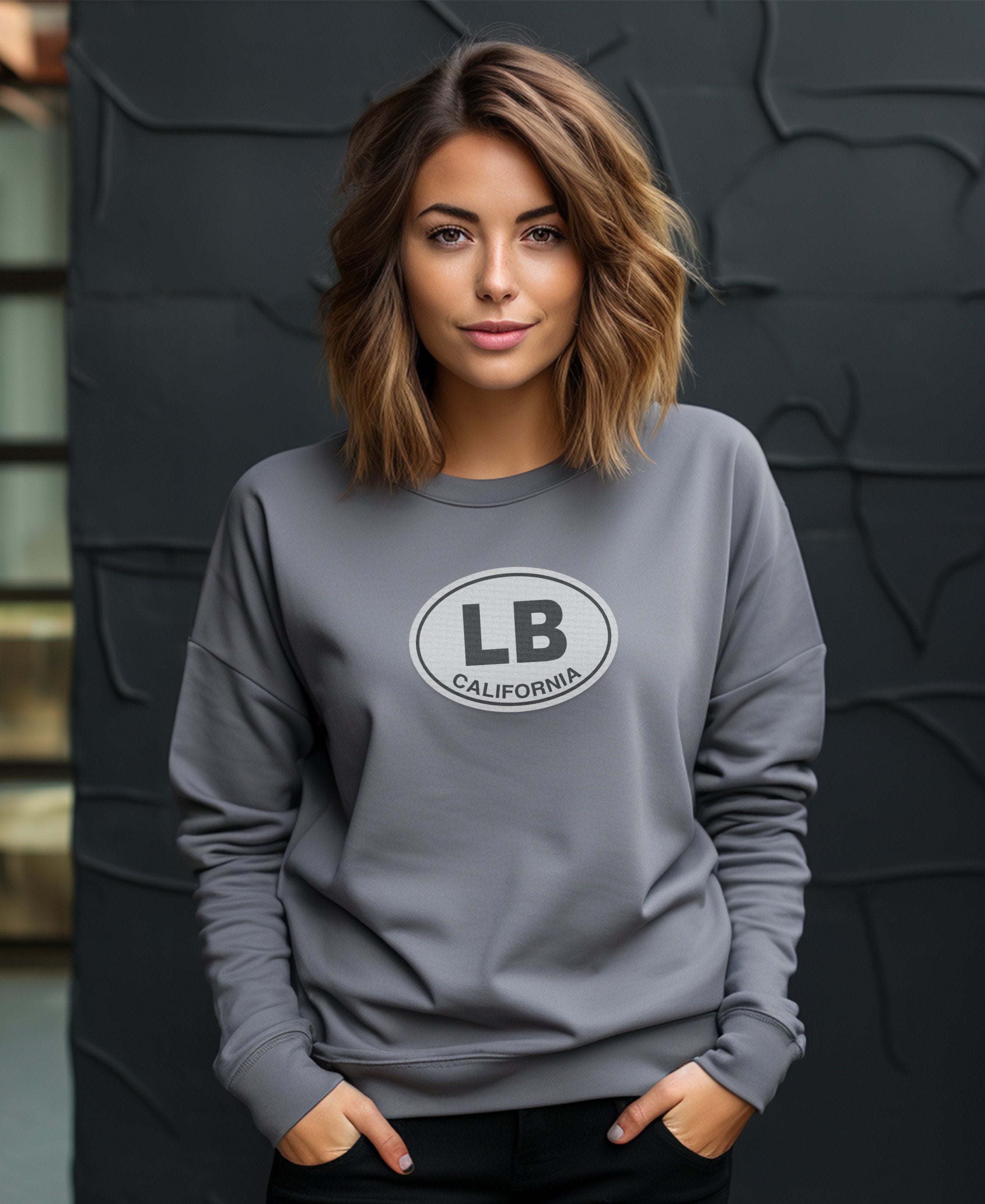 Laguna Beach Surf & Gallery Days Womens Long Sleeve T-Shirt