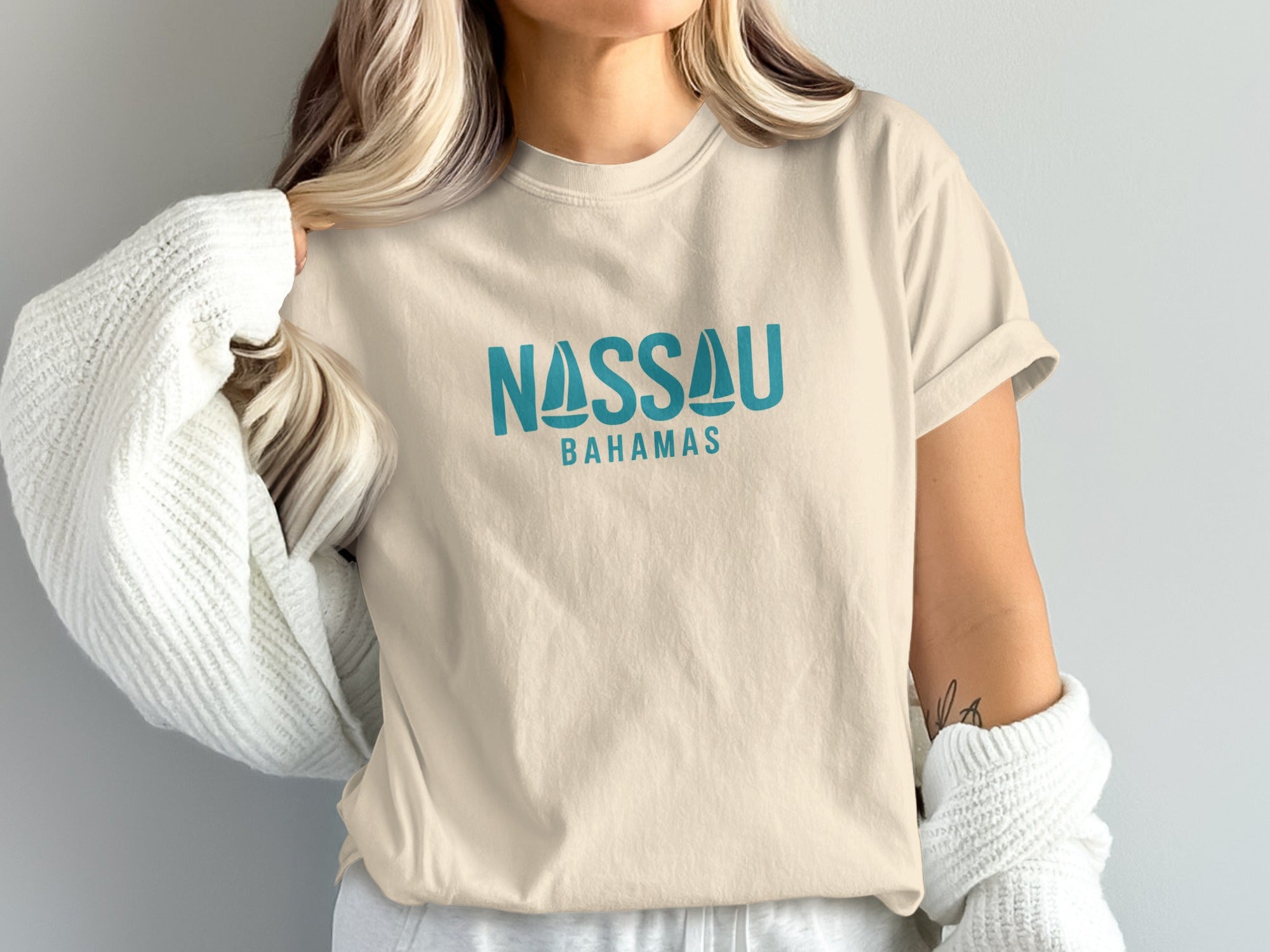 Nassau Bahamas Casual Graphic Tee product