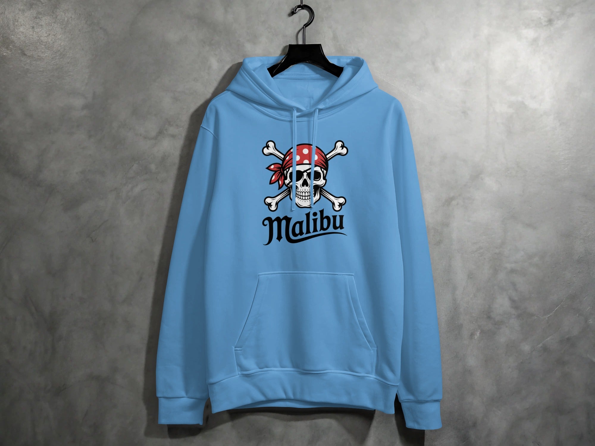 Malibu Skull and Crossbones Pirate Hoodie product