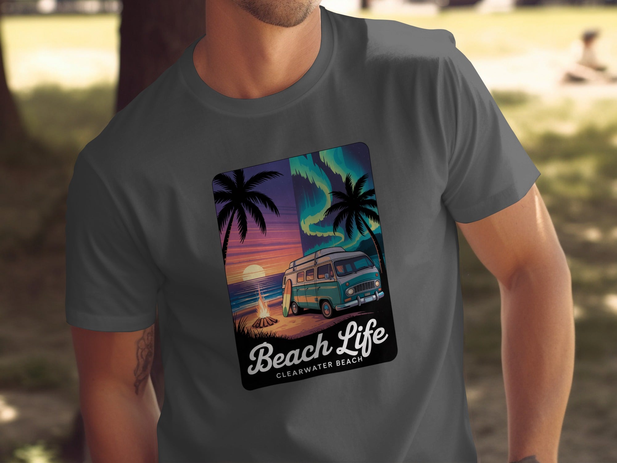 Beach Life Clearwater Beach Graphic T-shirt product