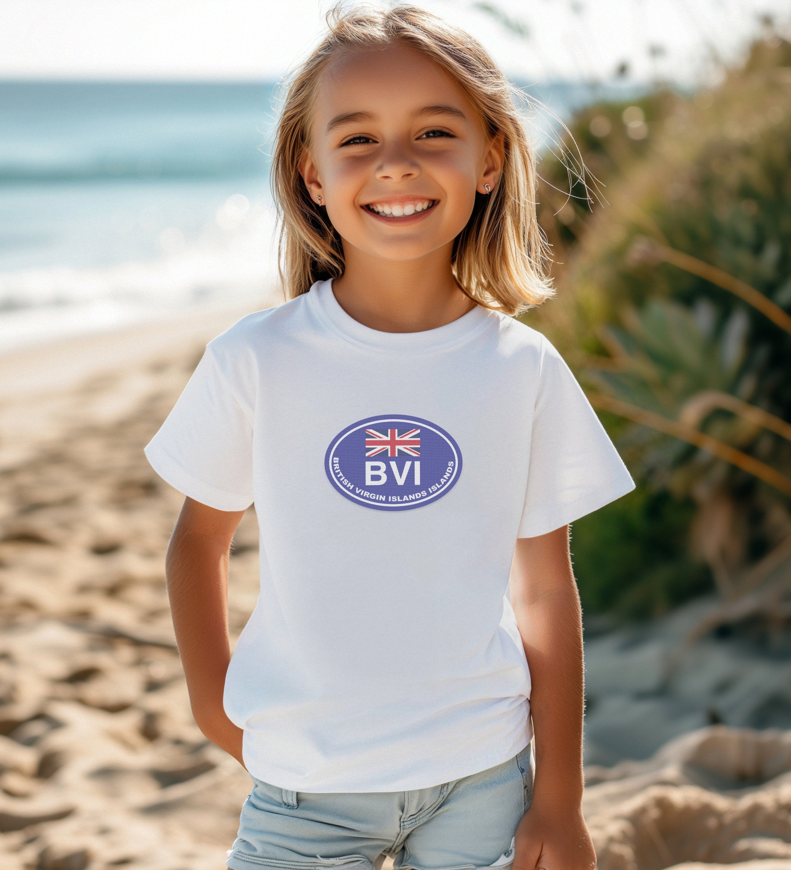 BVI gift for sailing the calm waters of Tortola youth clothing and travel souvenirs