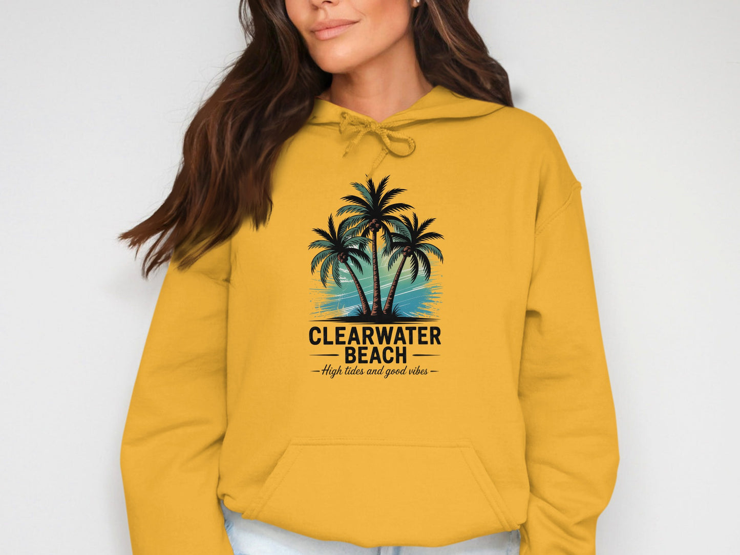 Clearwater Beach Design Hoodie Beachwear Product
