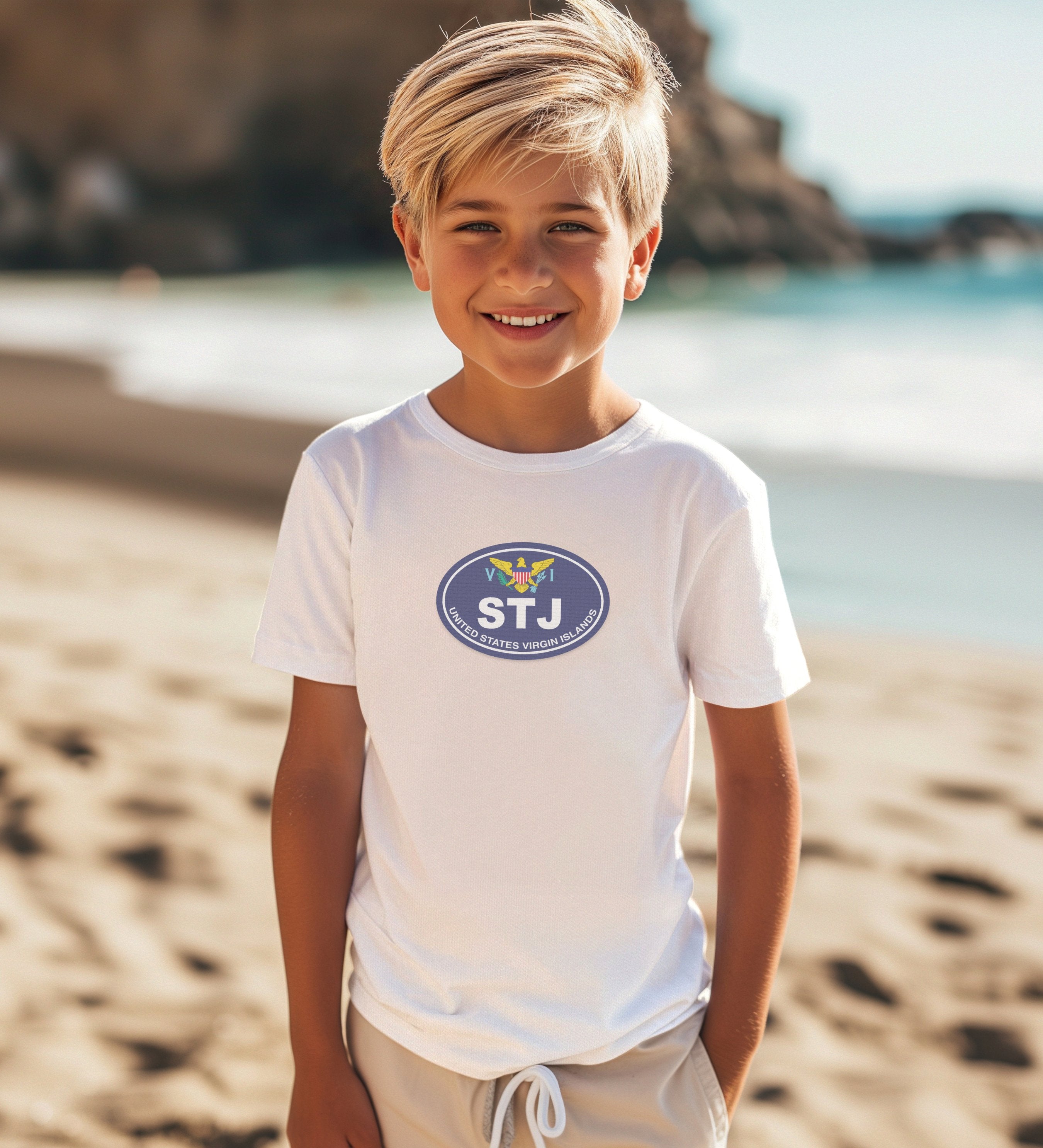 St John gift for hiking the Reef Bay Trail youth clothing and travel souvenirs