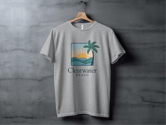 Clearwater Beach Sunrise Graphic T-shirt product type