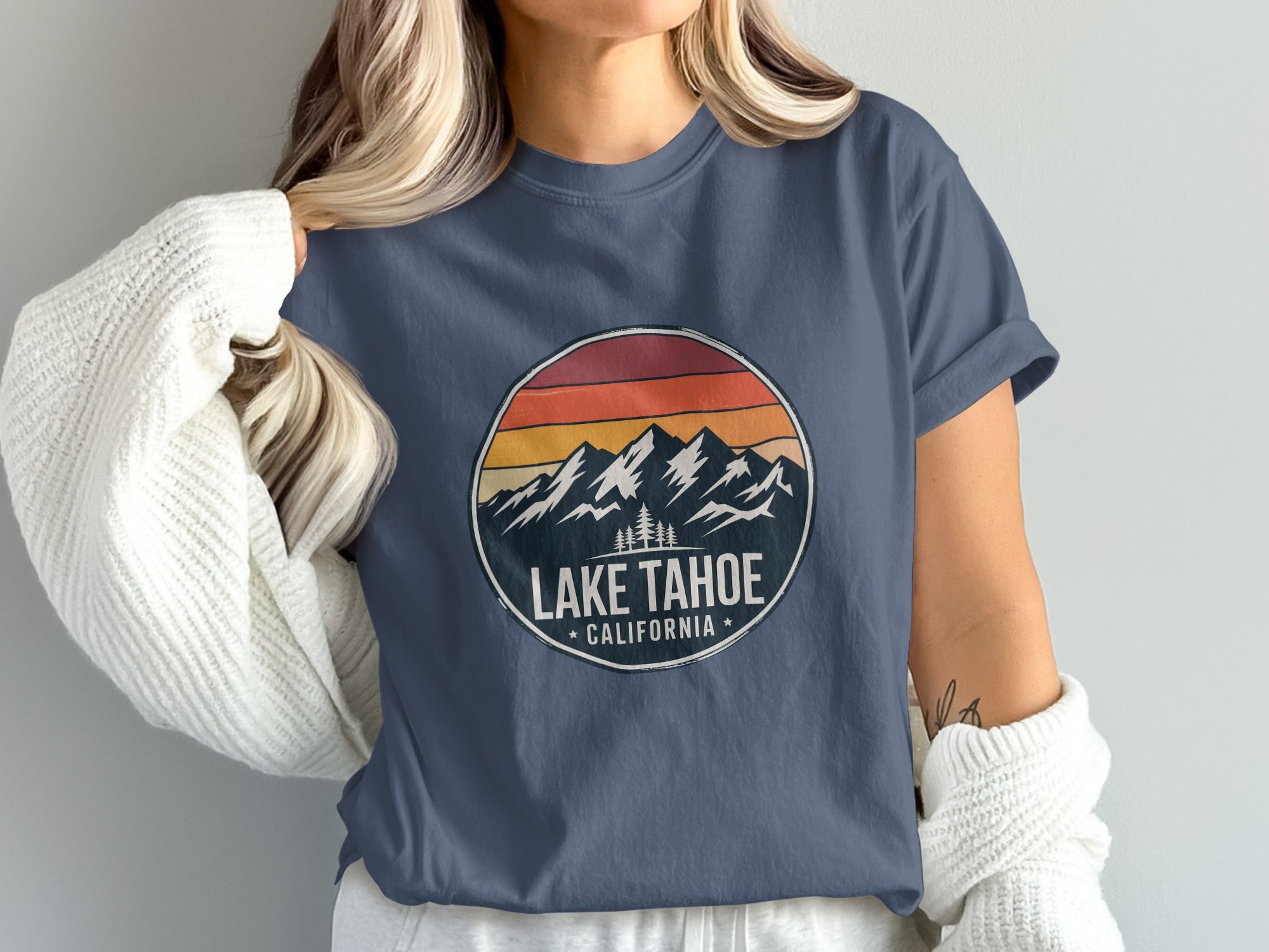Lake Tahoe California Graphic Tee Shirt product