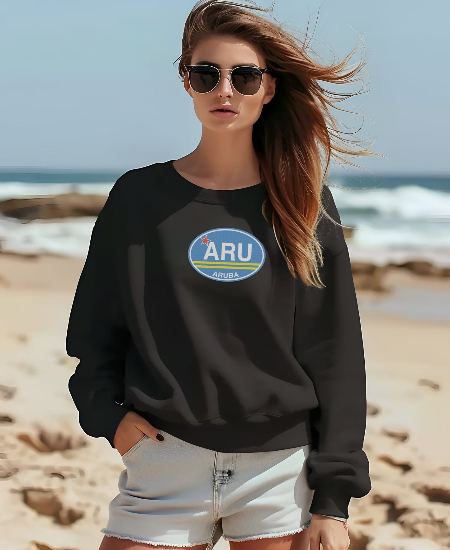 Stylish ARU Aruba Graphic Sweatshirt product