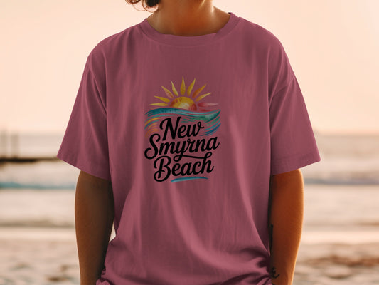 New Smyrna Beach Graphic Design T Shirt product