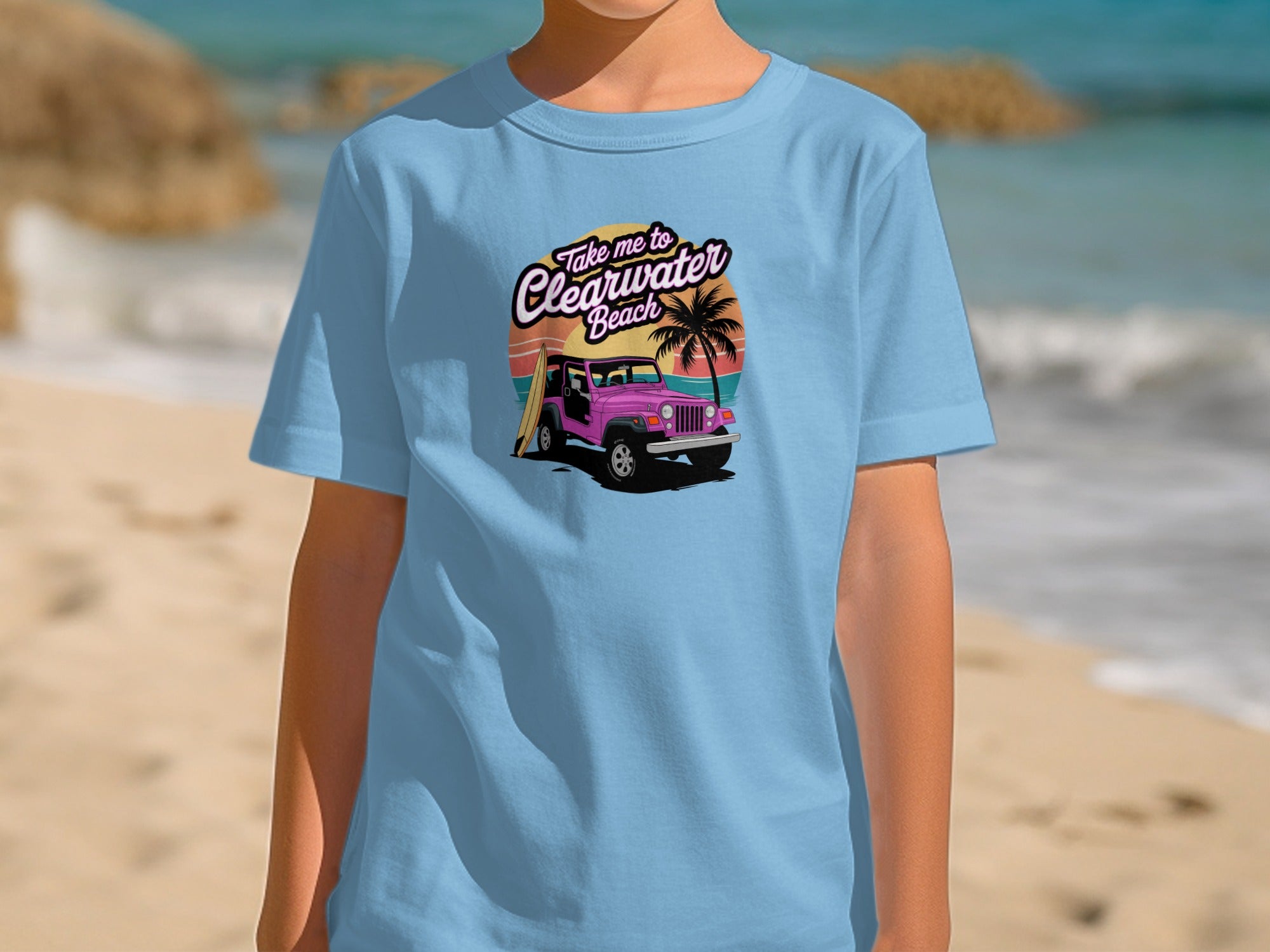 Take me to Clearwater Beach Printed T-Shirt product