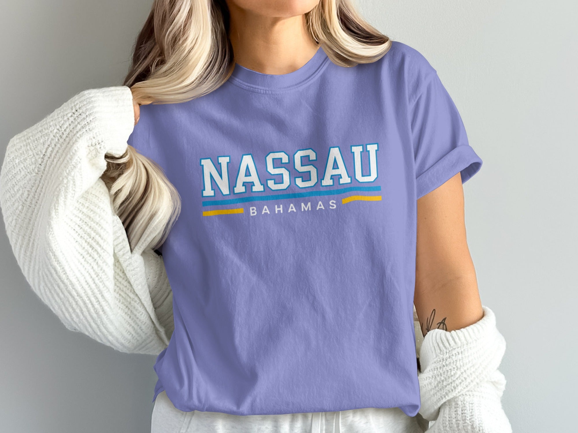 Nassau Bahamas Graphic Tee Casual Shirt product