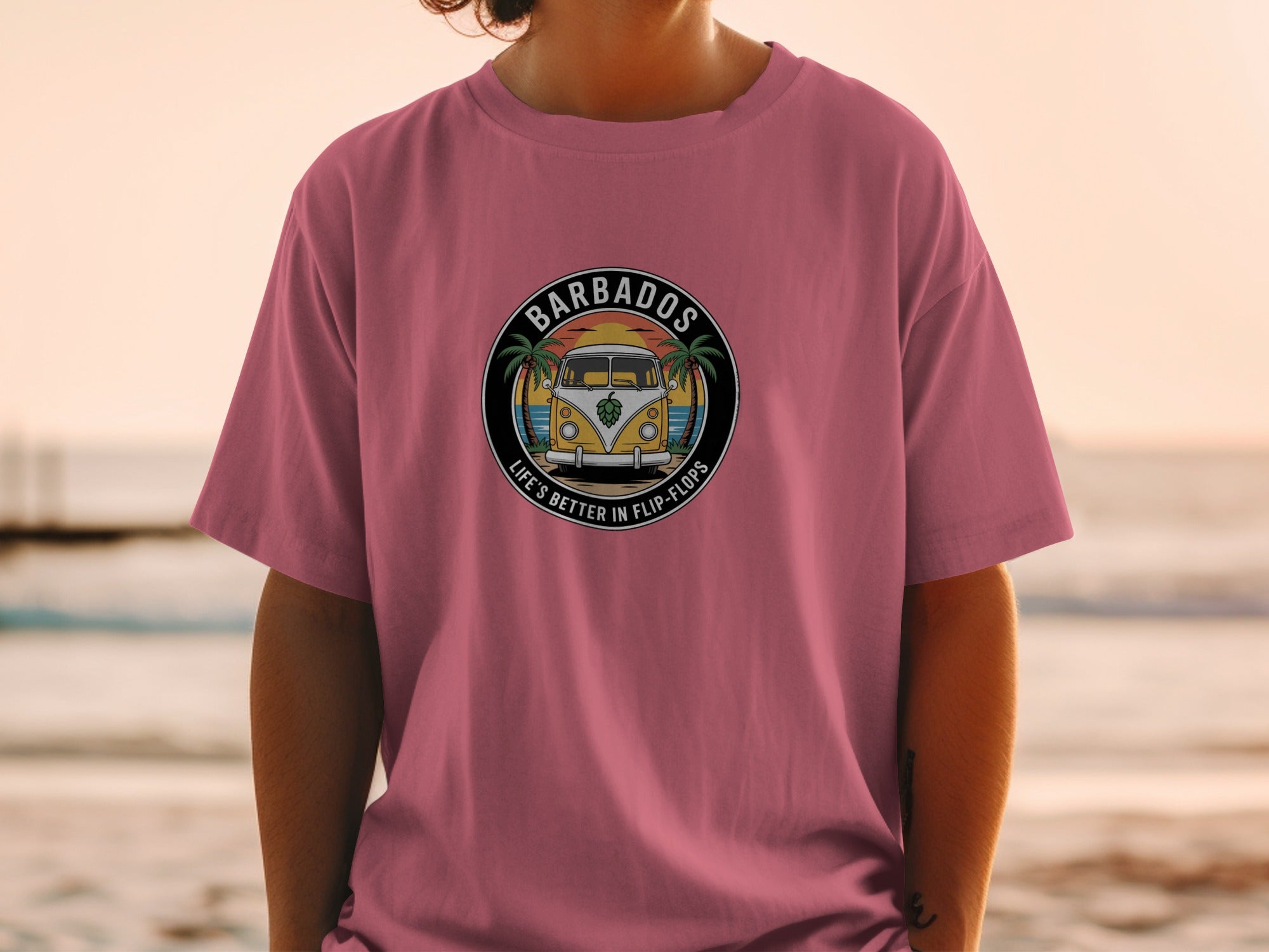 Life's Better in Flip-Flops Barbados T-shirt product type