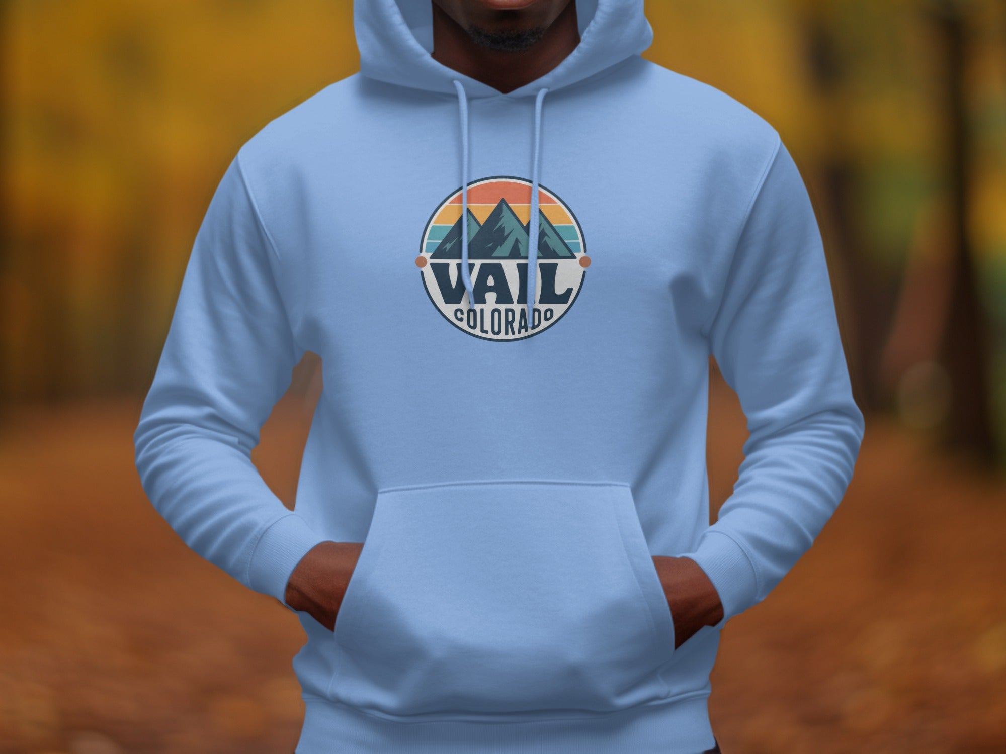 Vail Colorado Mountain Design Hoodie product