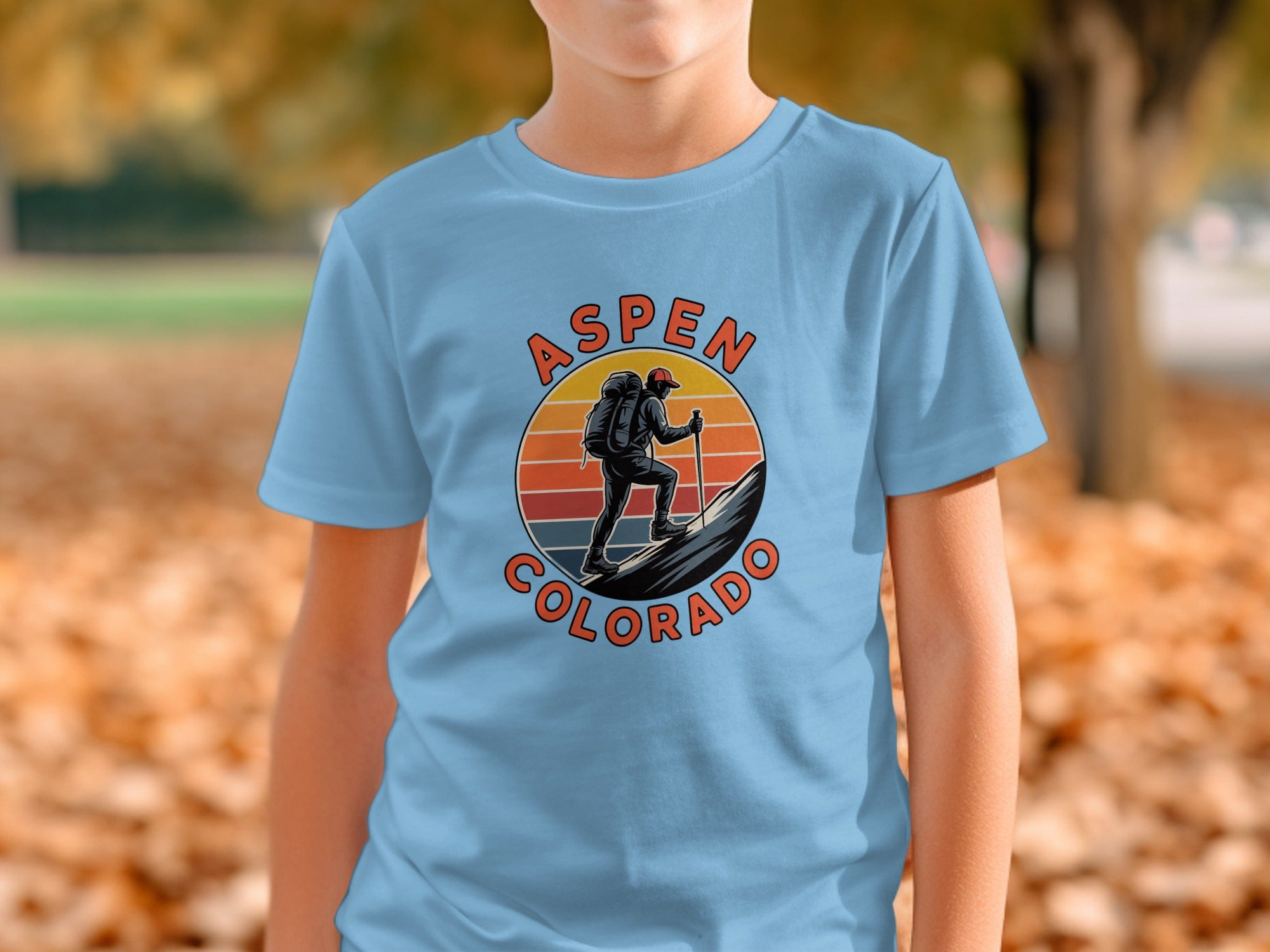 Aspen Colorado Hiking Graphic T-shirt Product
