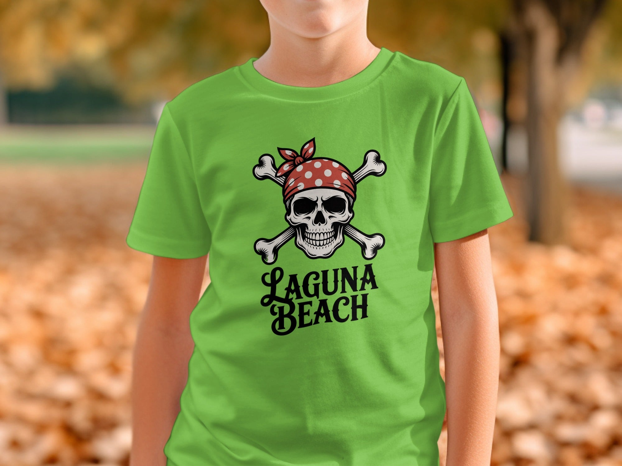 Laguna Beach Skull with Crossbones T-shirt product type
