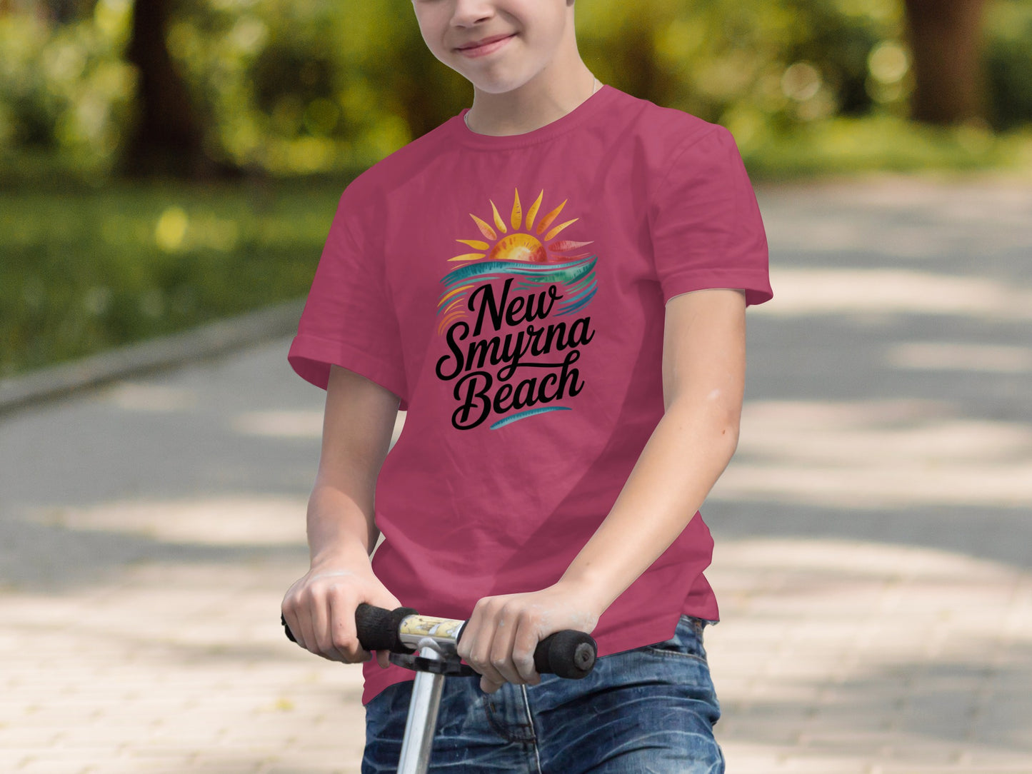 New Smyrna Beach Graphic Design T-shirt product