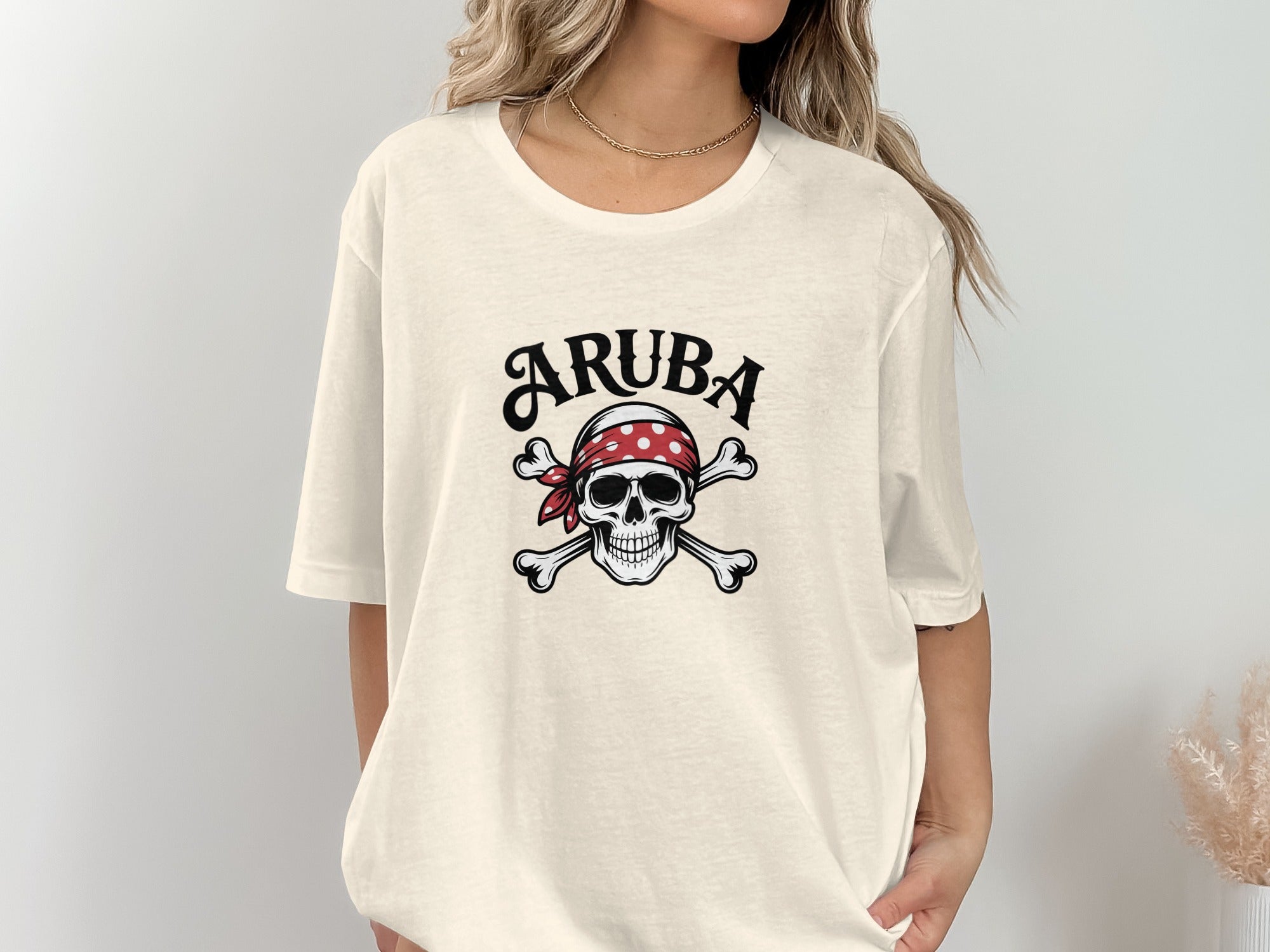 Aruba Skull Pirate Graphic Tee product