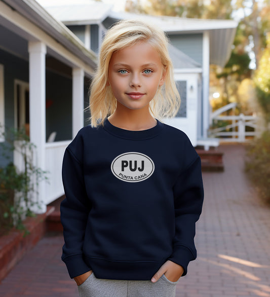 Punta Cana PUJ Logo Navy Blue Pullover Sweatshirt product