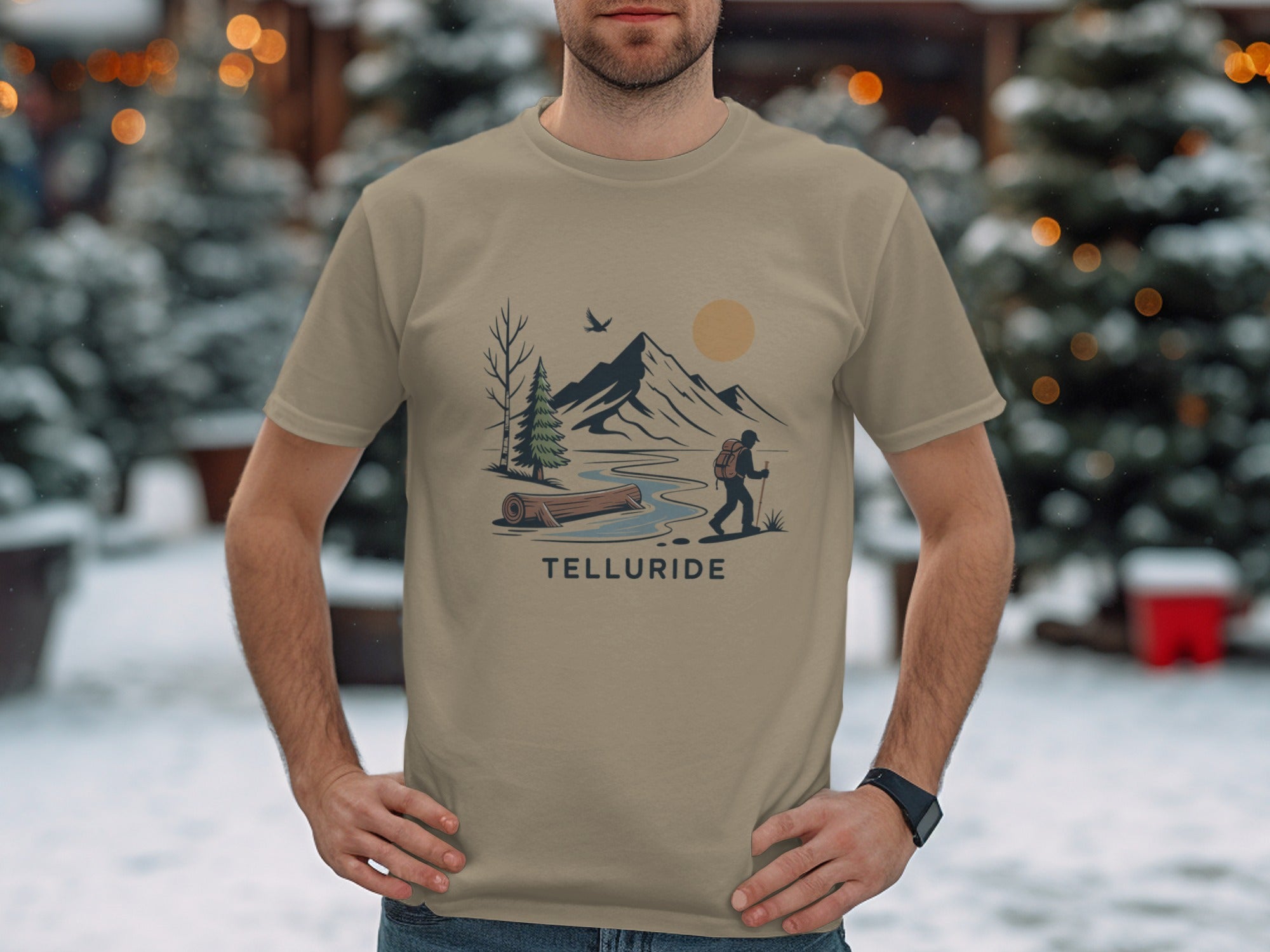 Telluride Hiking Adventure Graphic T-Shirt