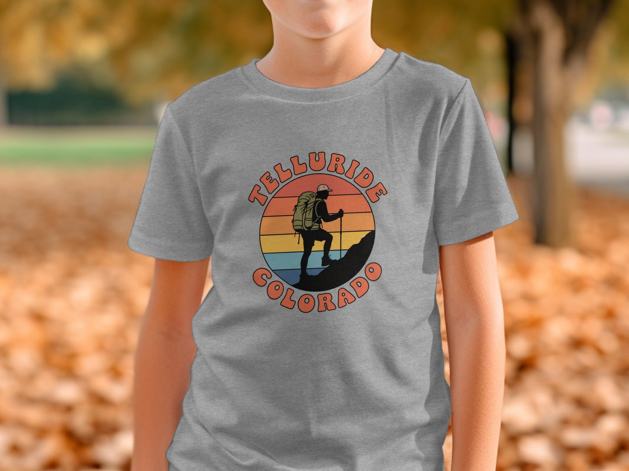 Telluride Colorado Hiking Graphic Tee Shirt