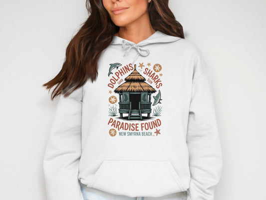 Dolphins and Sharks Paradise Found Hoodie product type