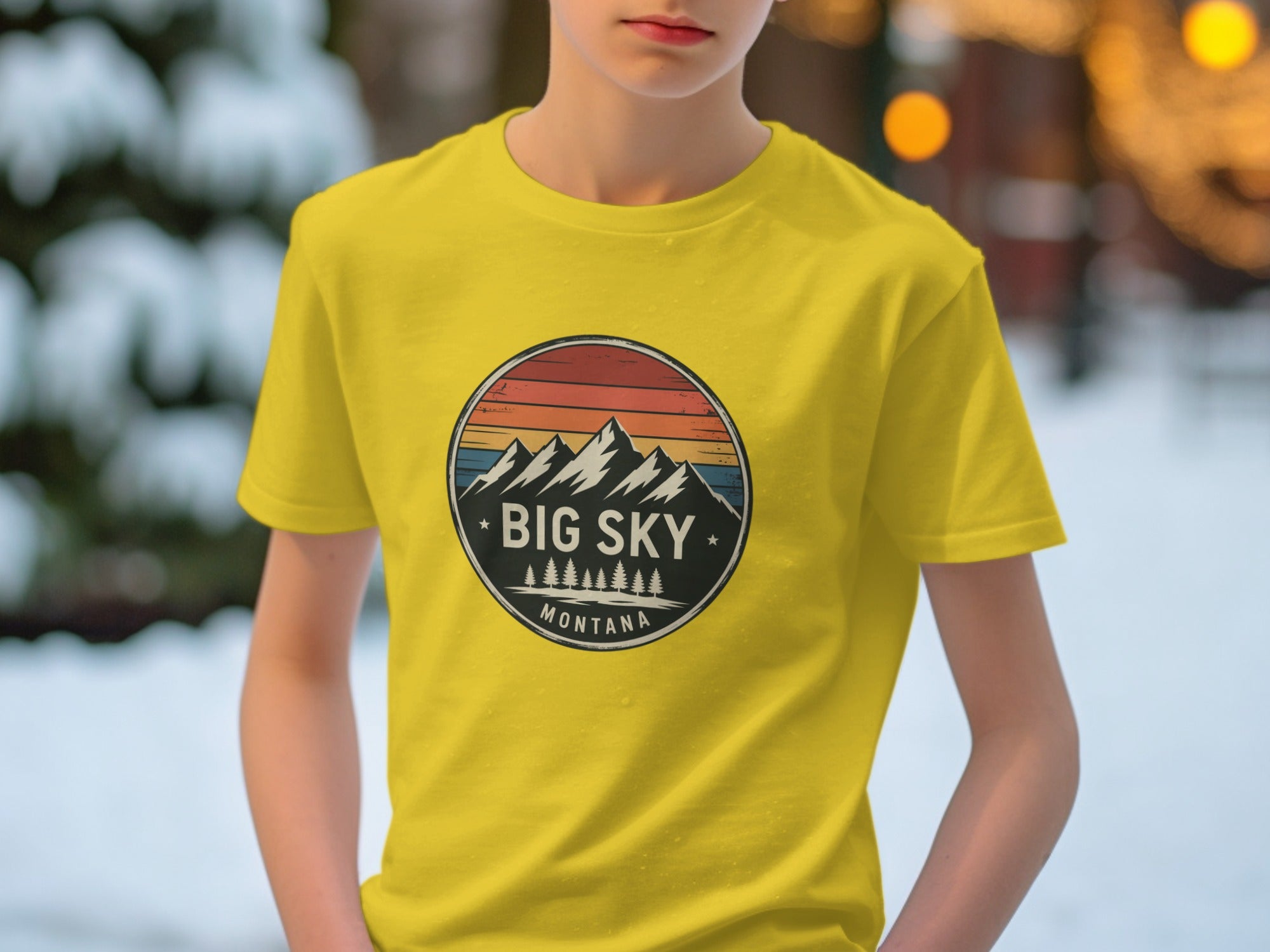 Big Sky Montana Graphic Tee for Outdoor Lovers