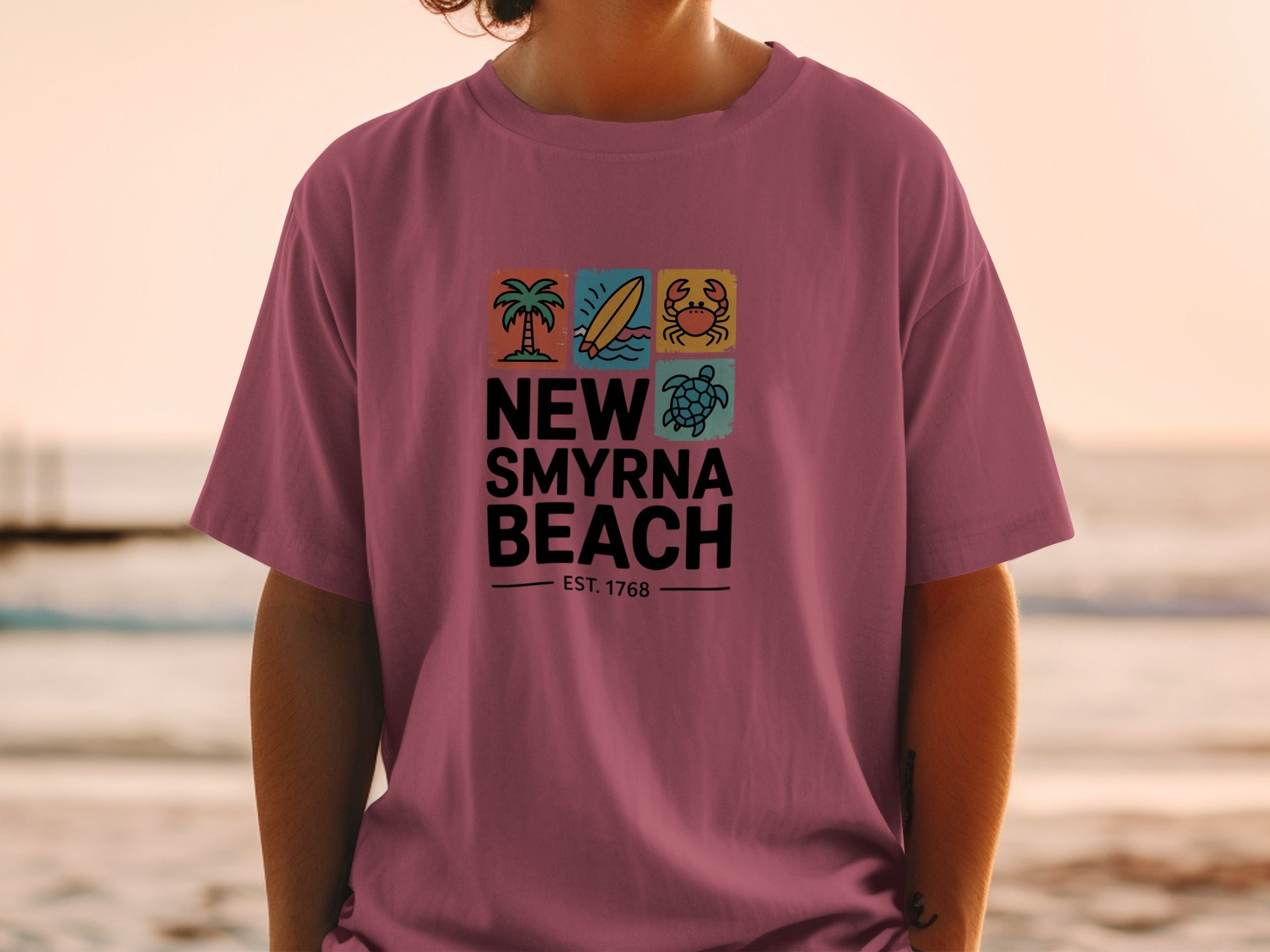 New Smyrna Beach Graphic Design Casual Wear product type