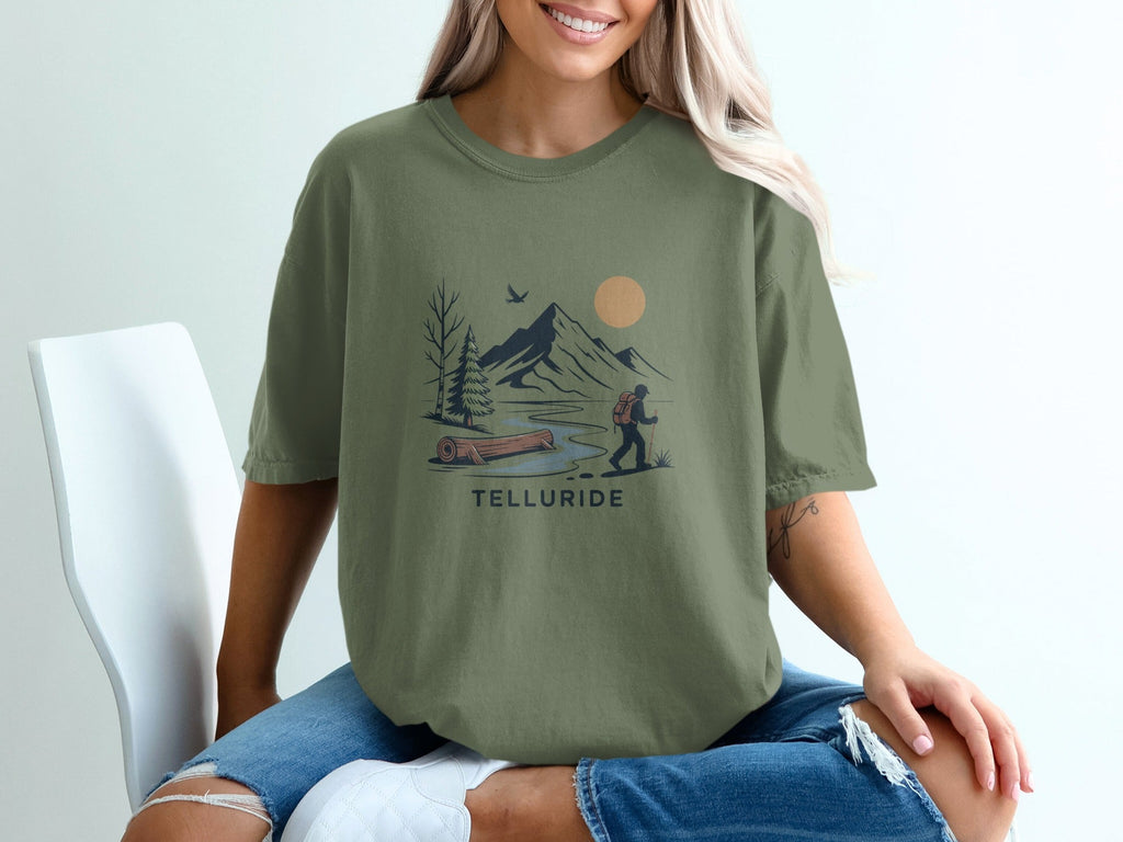 Telluride Hiking and Camping Graphic Shirt product type