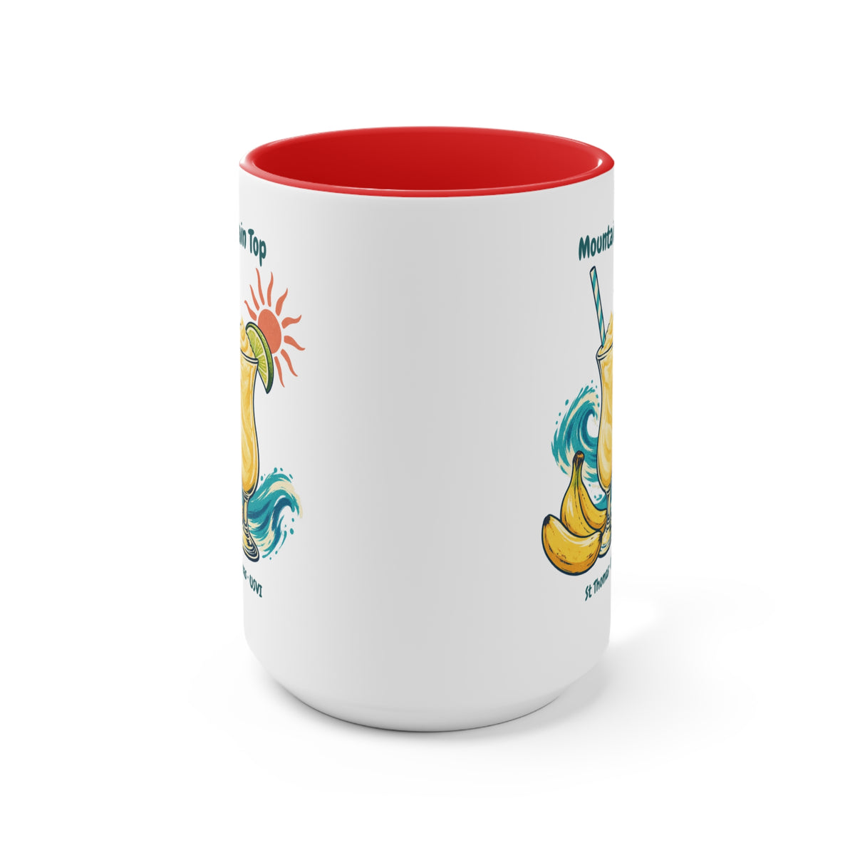 Mountain Top St. Thomas USVI Accent Coffee Mug