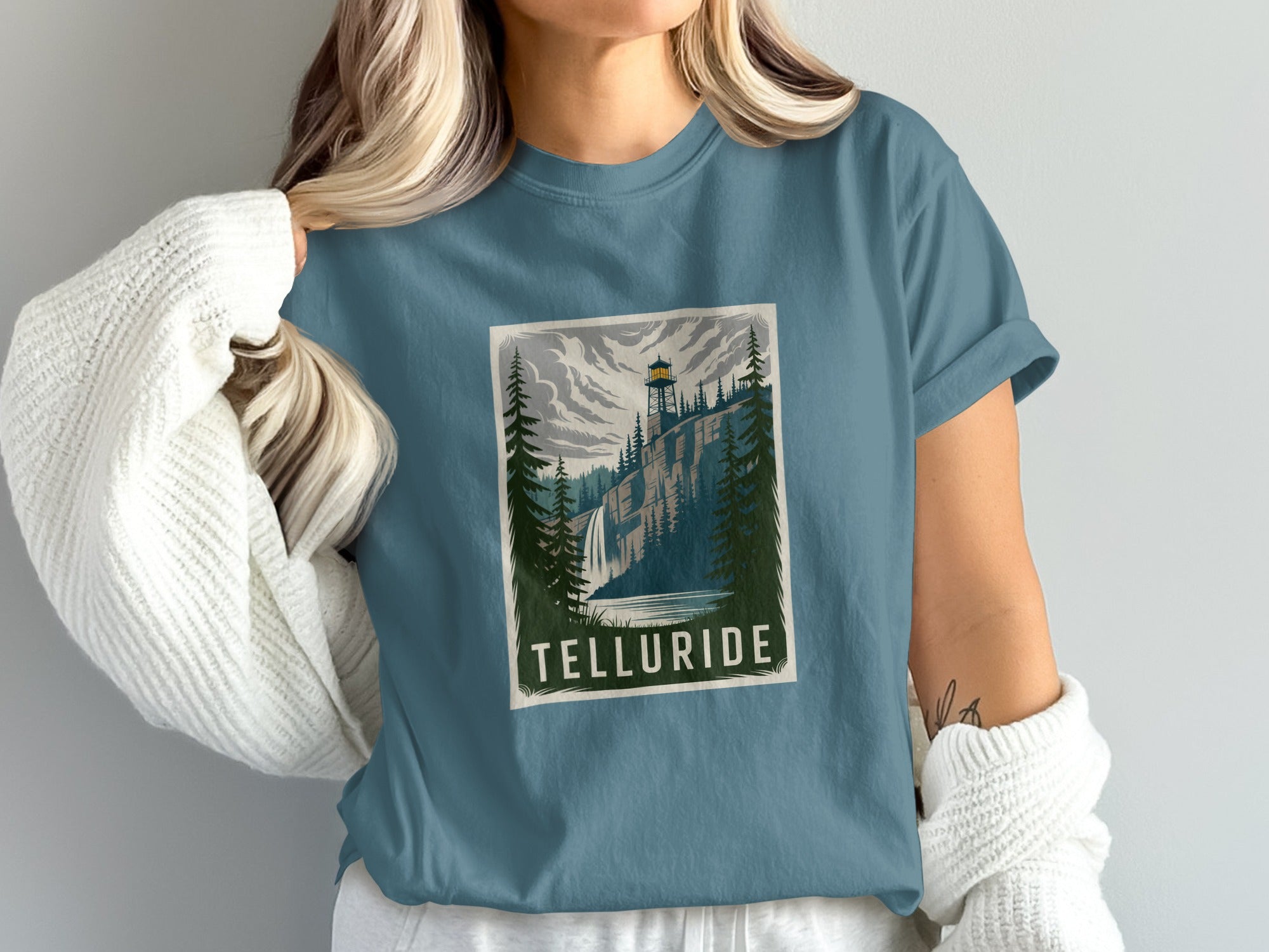 Telluride Scenic Mountain Tee Shirt product