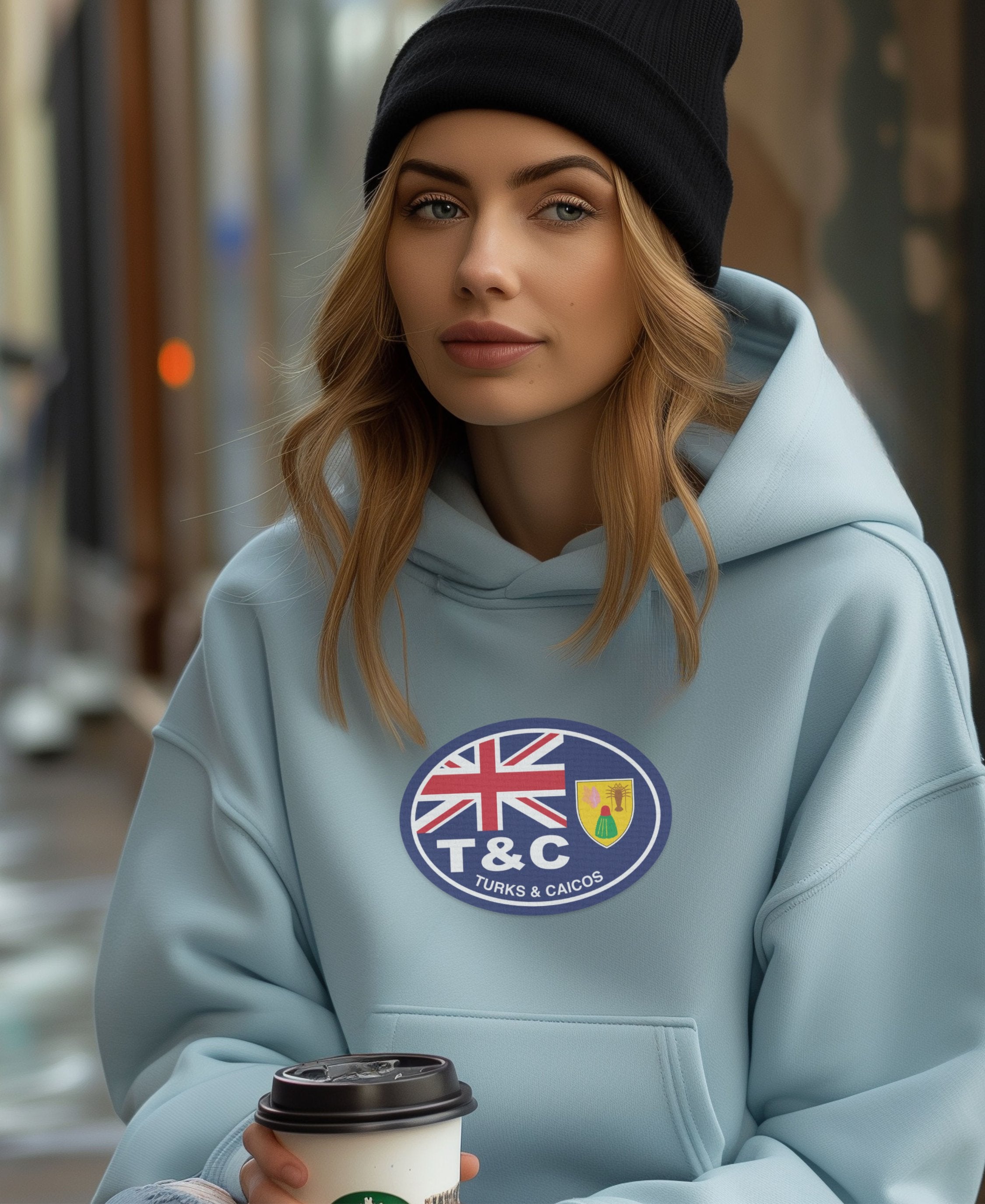Turks & Caicos White Sand & Island Life Womens Hoodie