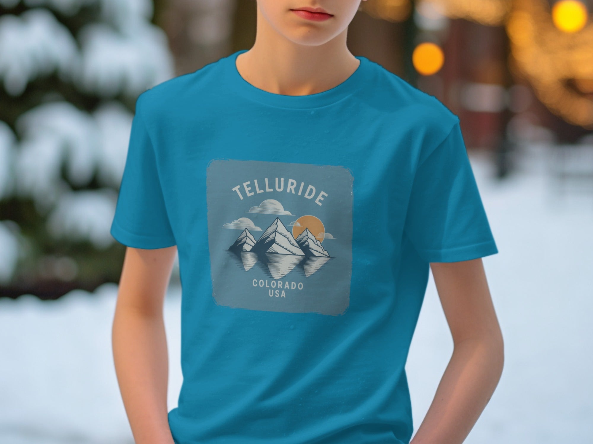 Telluride Colorado USA Graphic Tee for Adventure Lovers