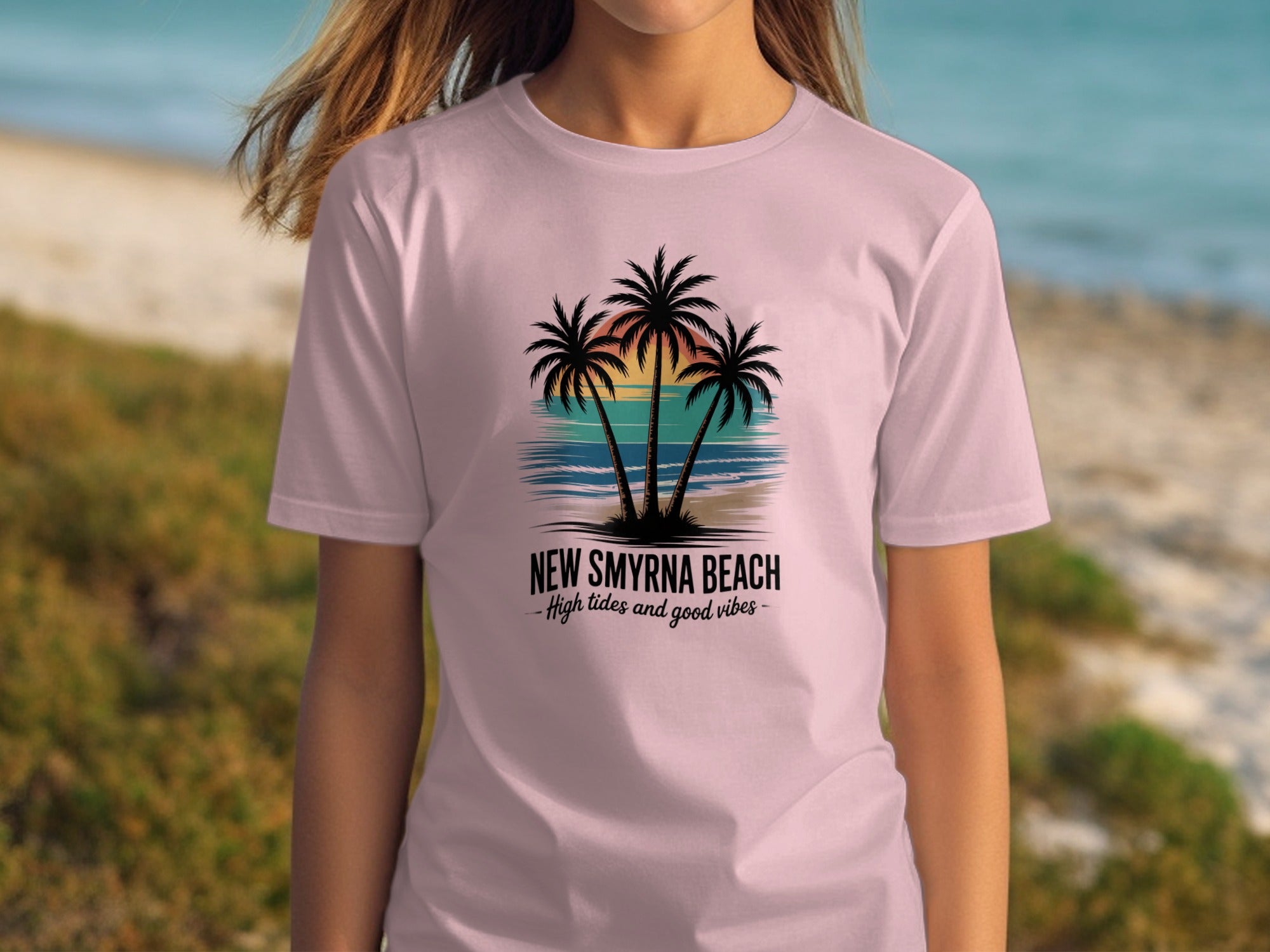 New Smyrna Beach High Tides Good Vibes Shirt product