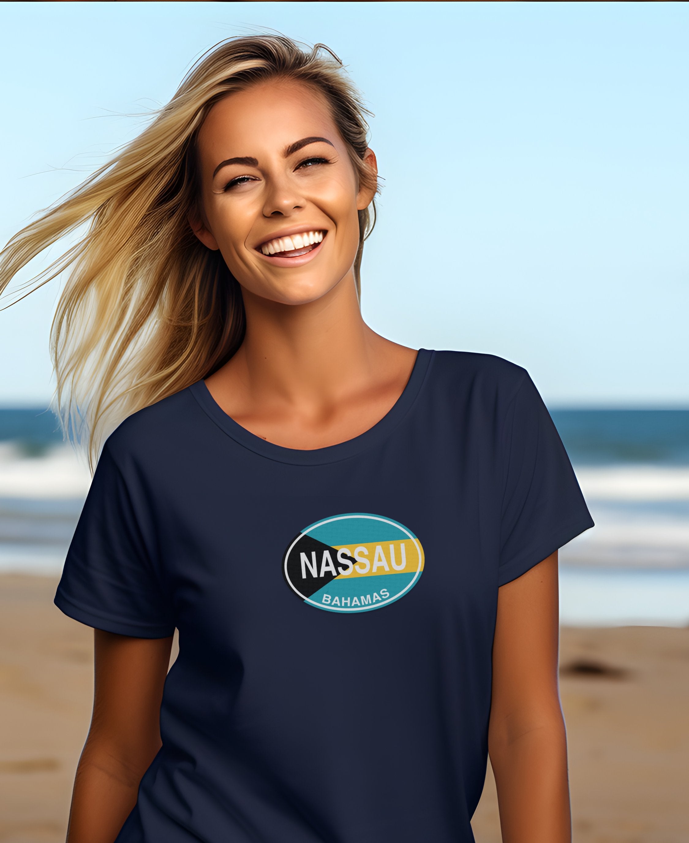 Nassau cruise life, Atlantis fun, Bahamas Carnival womens t-shirt
