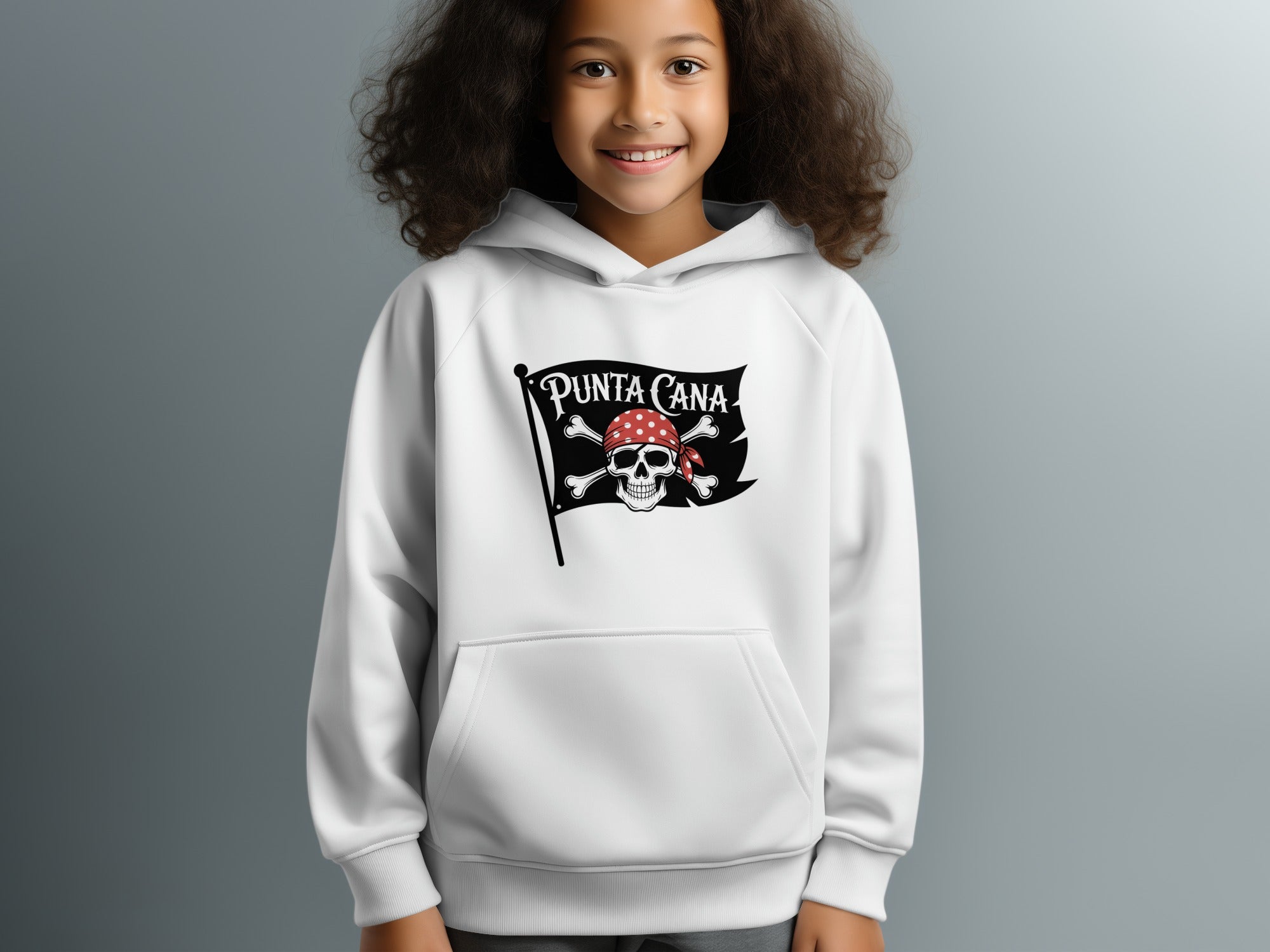 Punta Cana Skull and Crossbones Hoodie product type