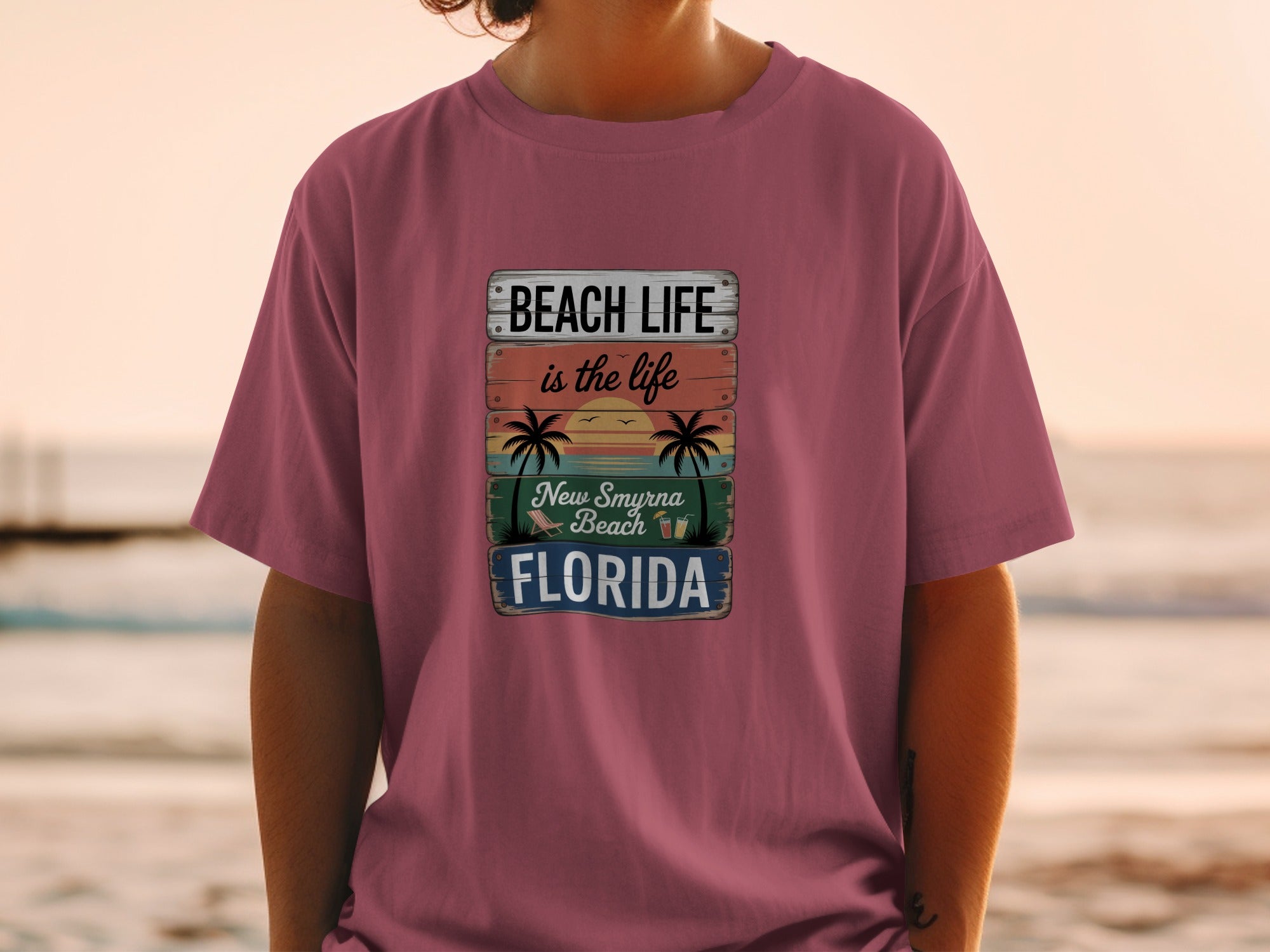 Beach Life is the Life New Smyrna Beach Florida product type