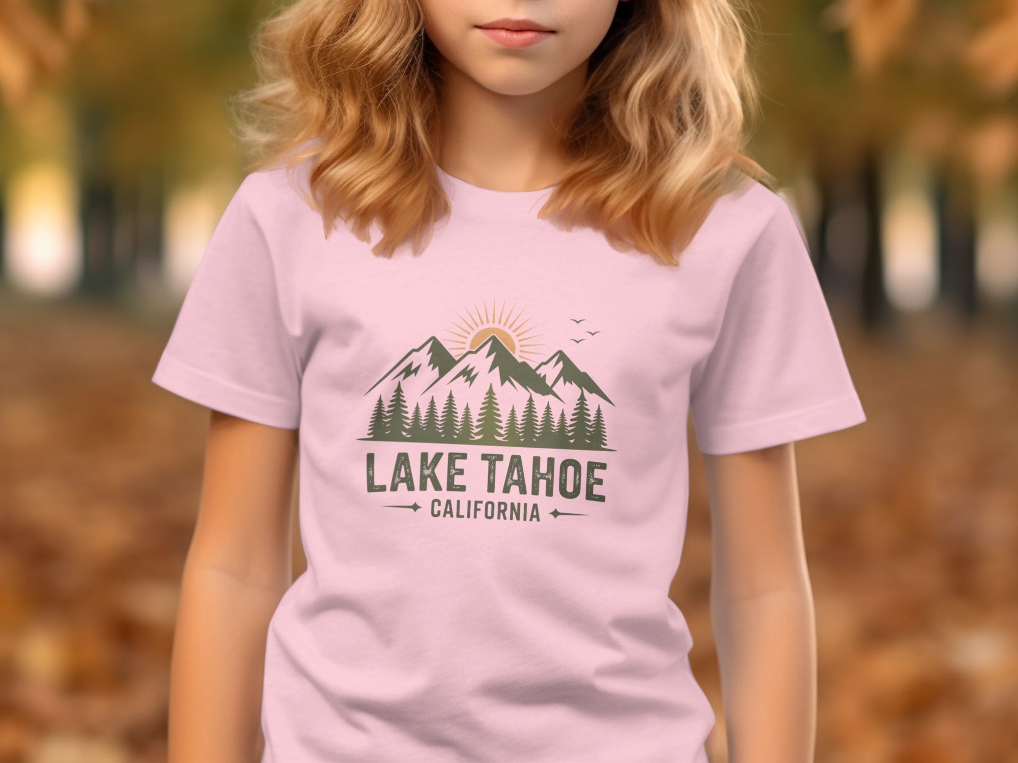 Lake Tahoe California Mountain Scenic Tee