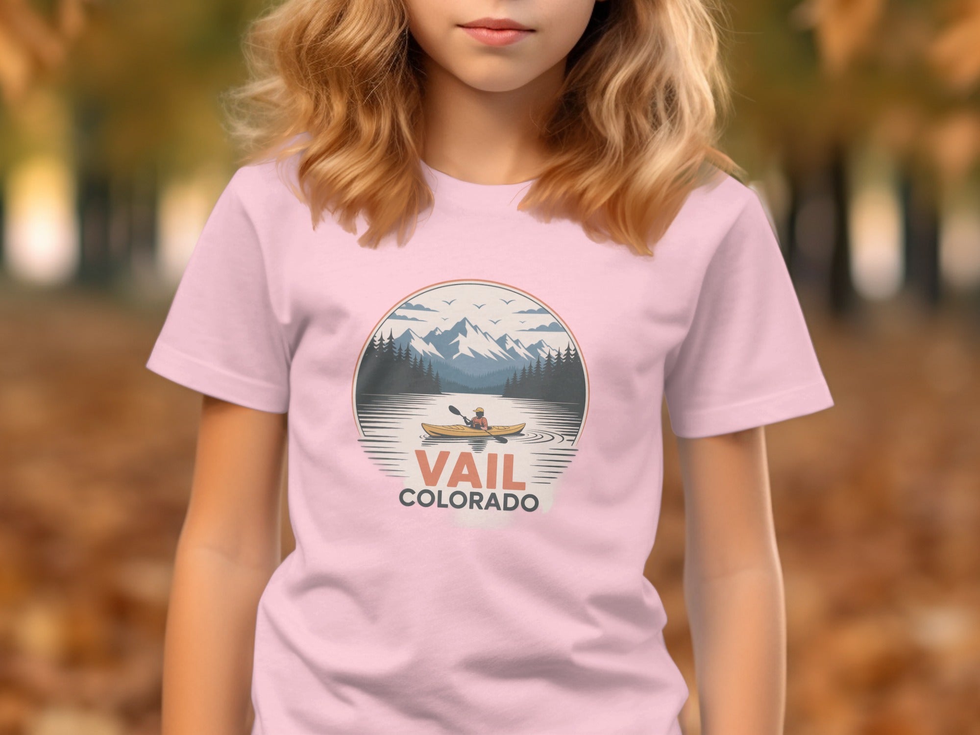 Vail Colorado Kayak Adventure Graphic Tee product