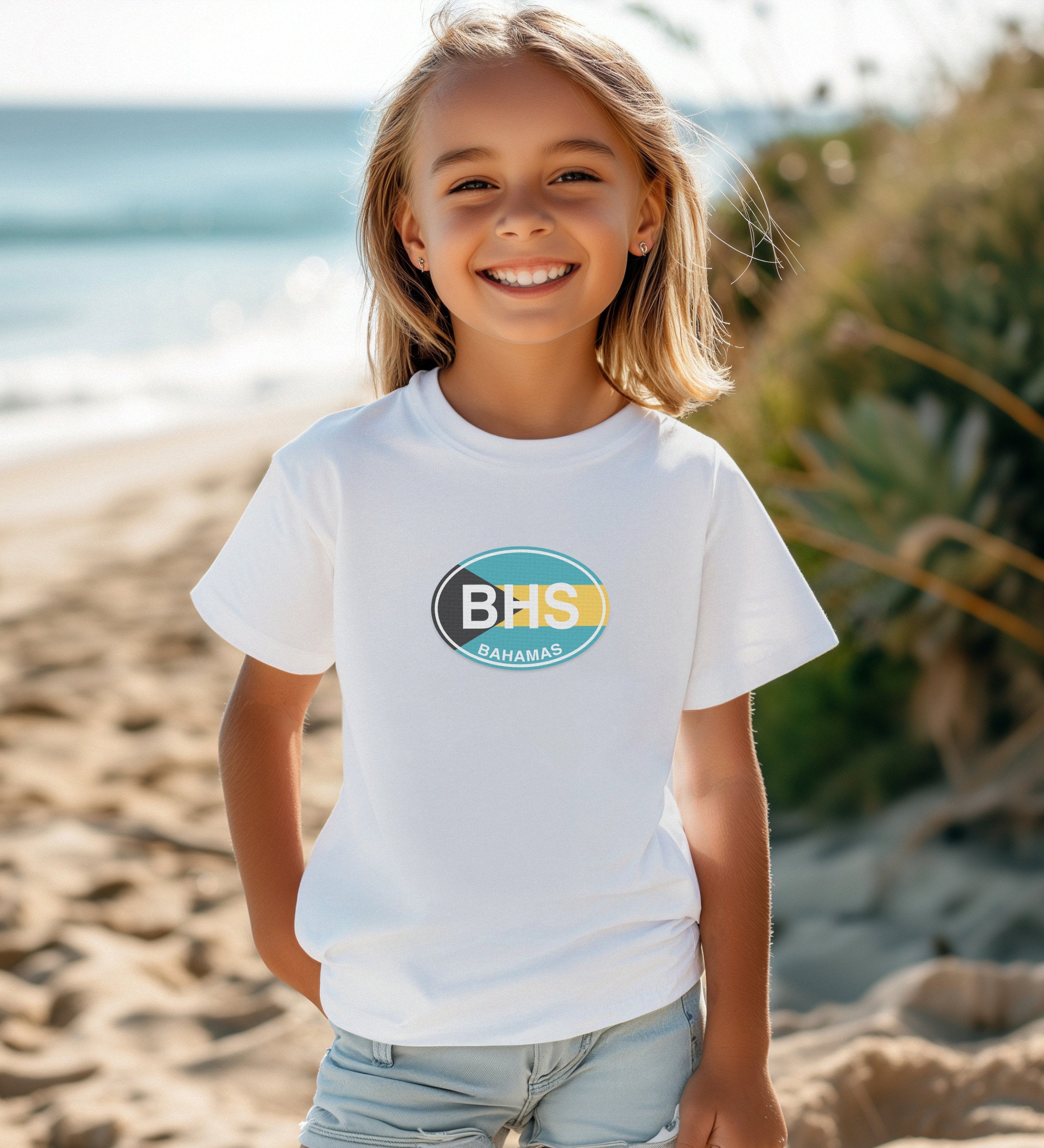 Bahamas gift for swimming with dolphins at Blue Lagoon youth clothing and travel souvenirs