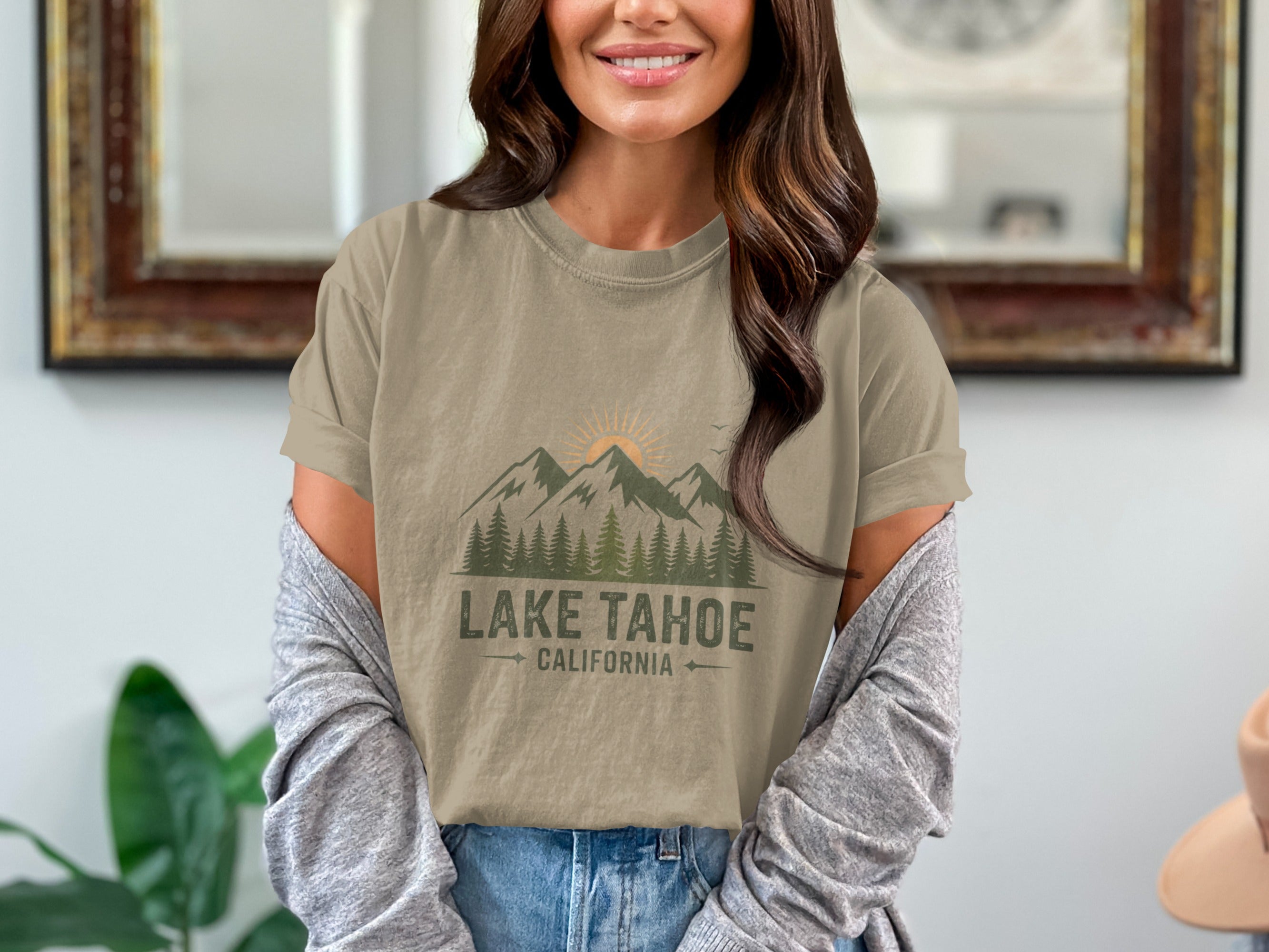Lake Tahoe California Mountains Graphic T-Shirt product type