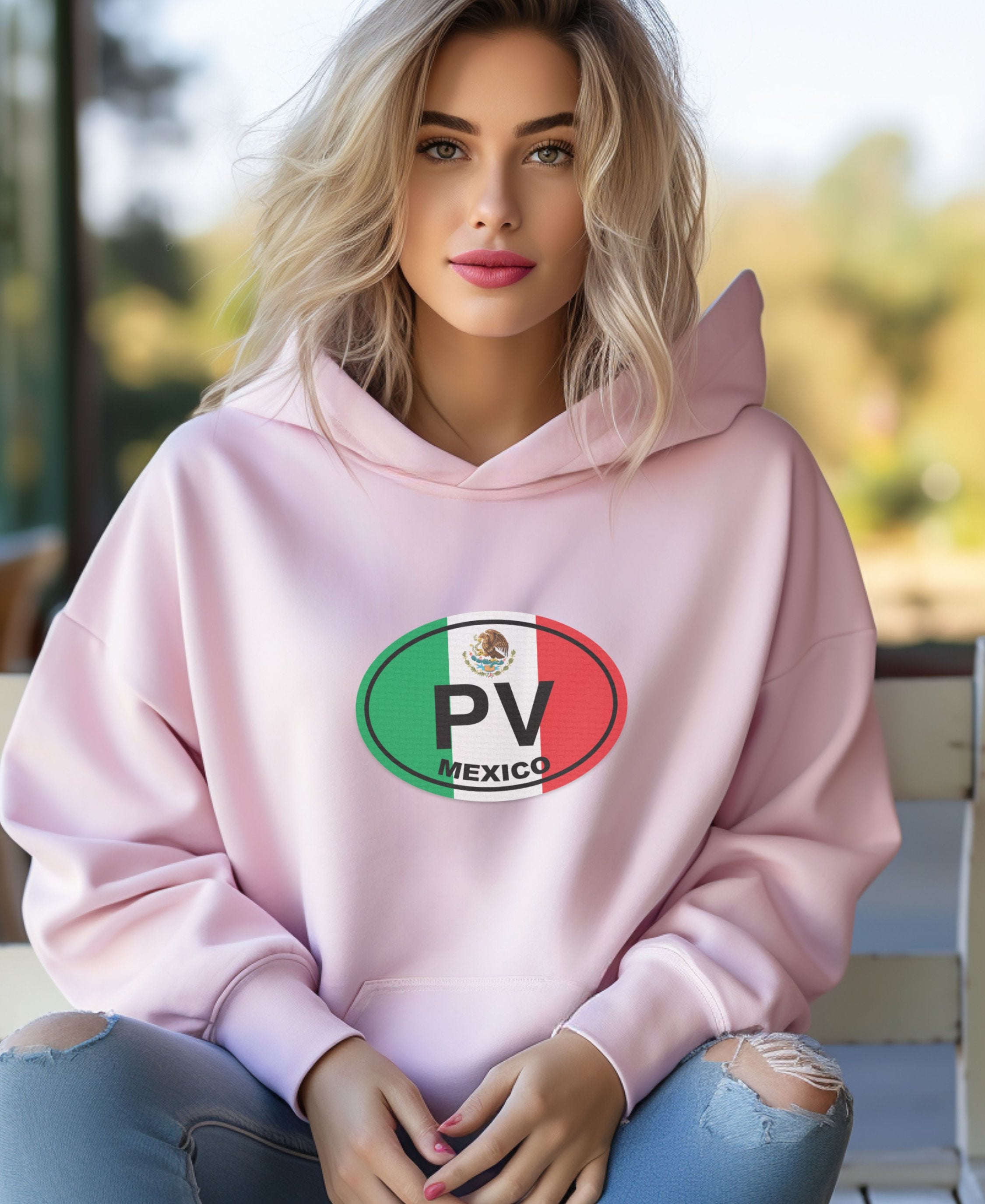 Puerto Vallarta Bay Views & Fest Style Womens Hoodie