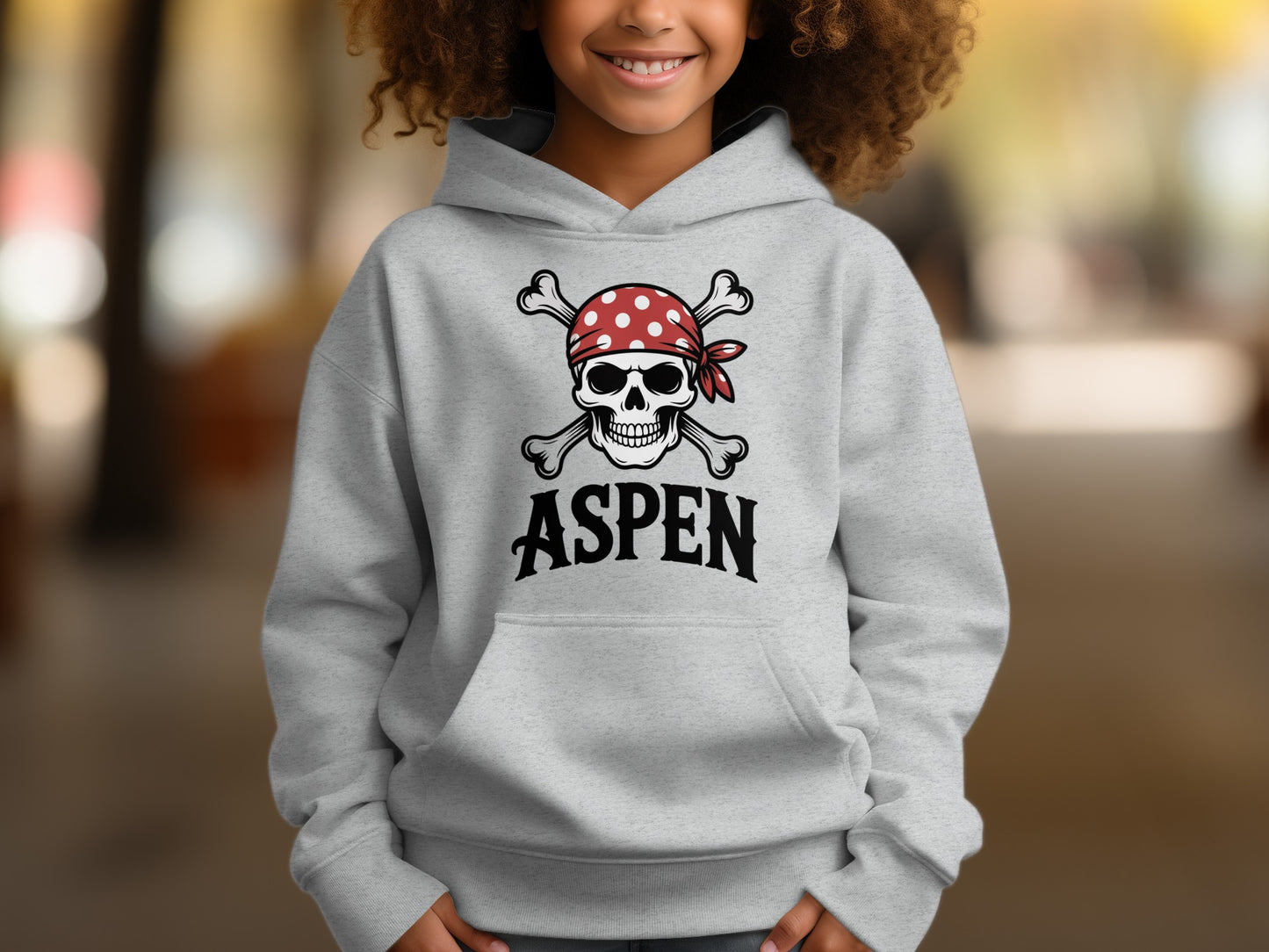 Aspen Skull and Crossbones Graphic Hoodie product type